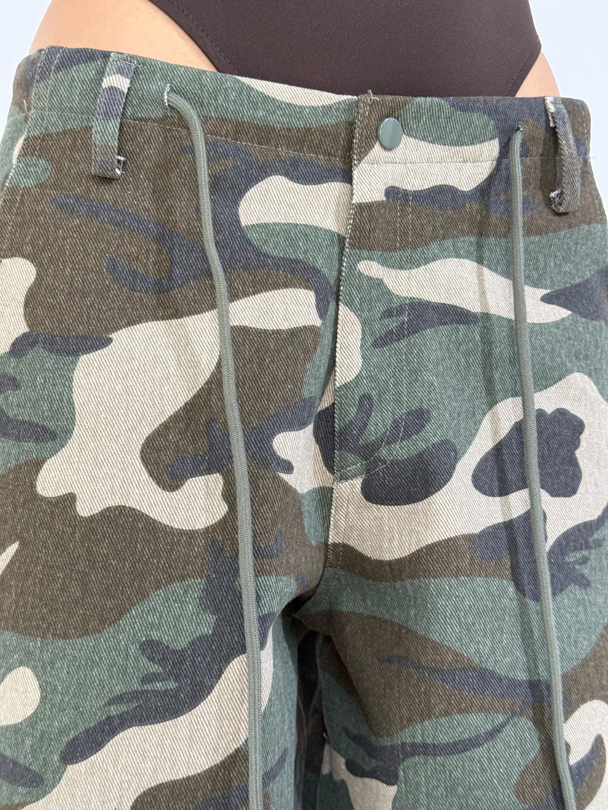 Jeans Camo wide leg