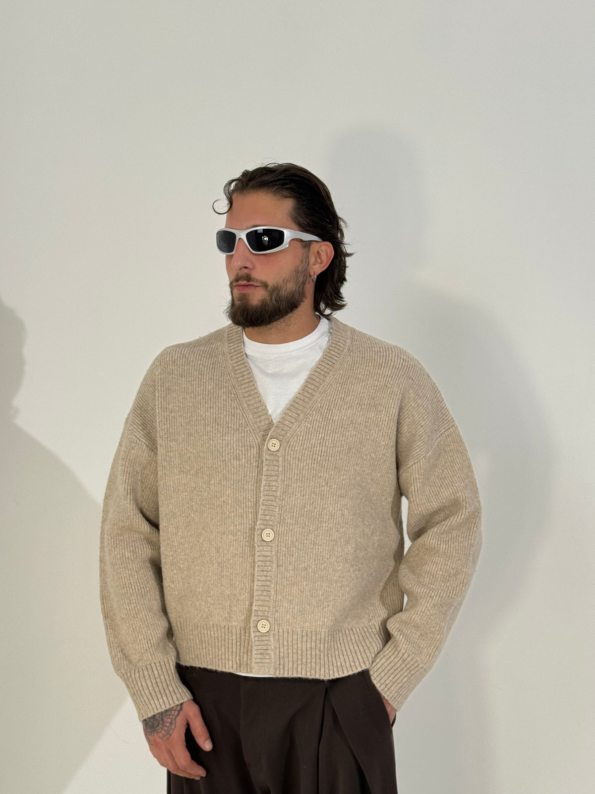 Cardigan cropped