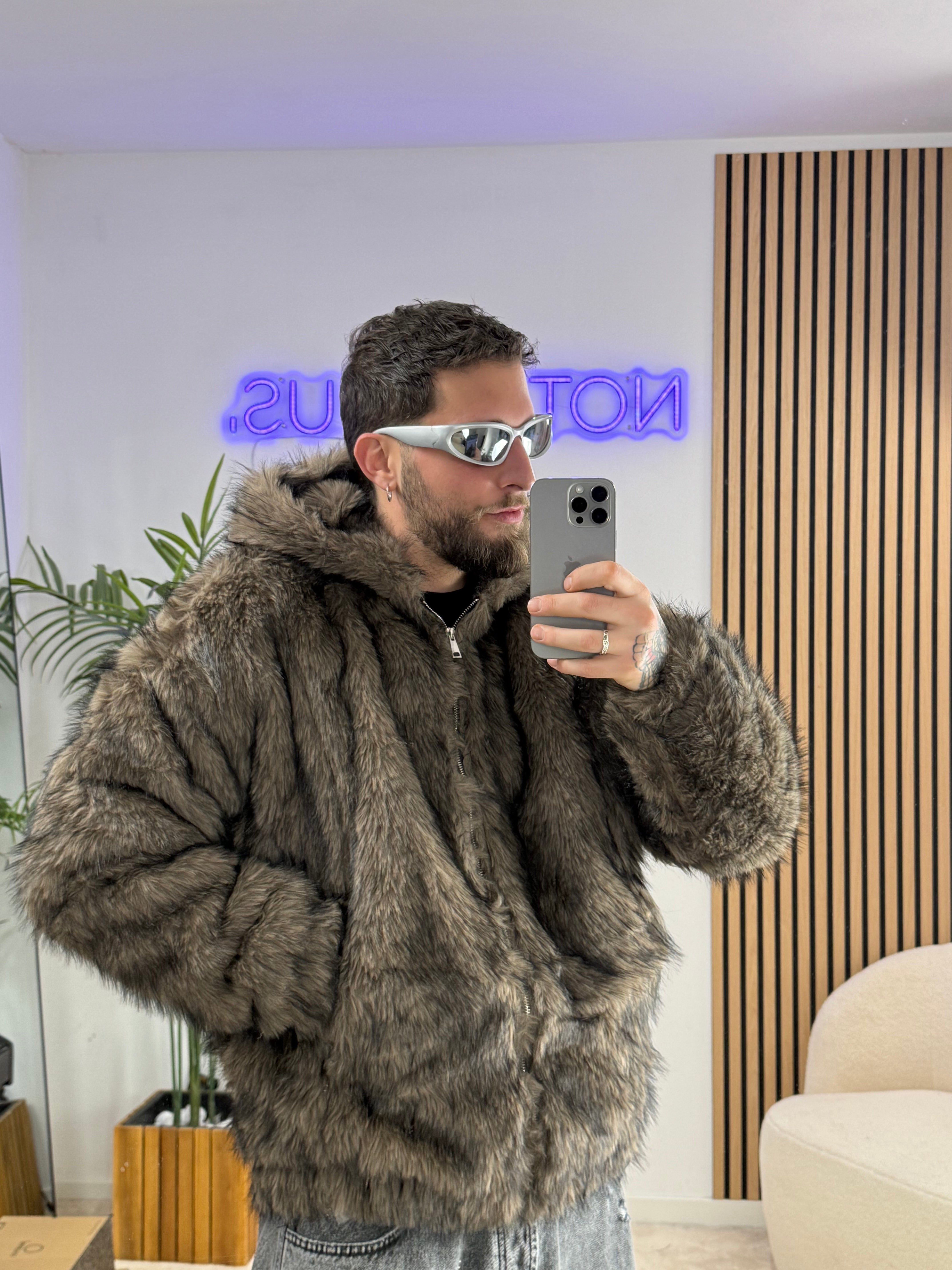 Pelliccia zip “Jhon”