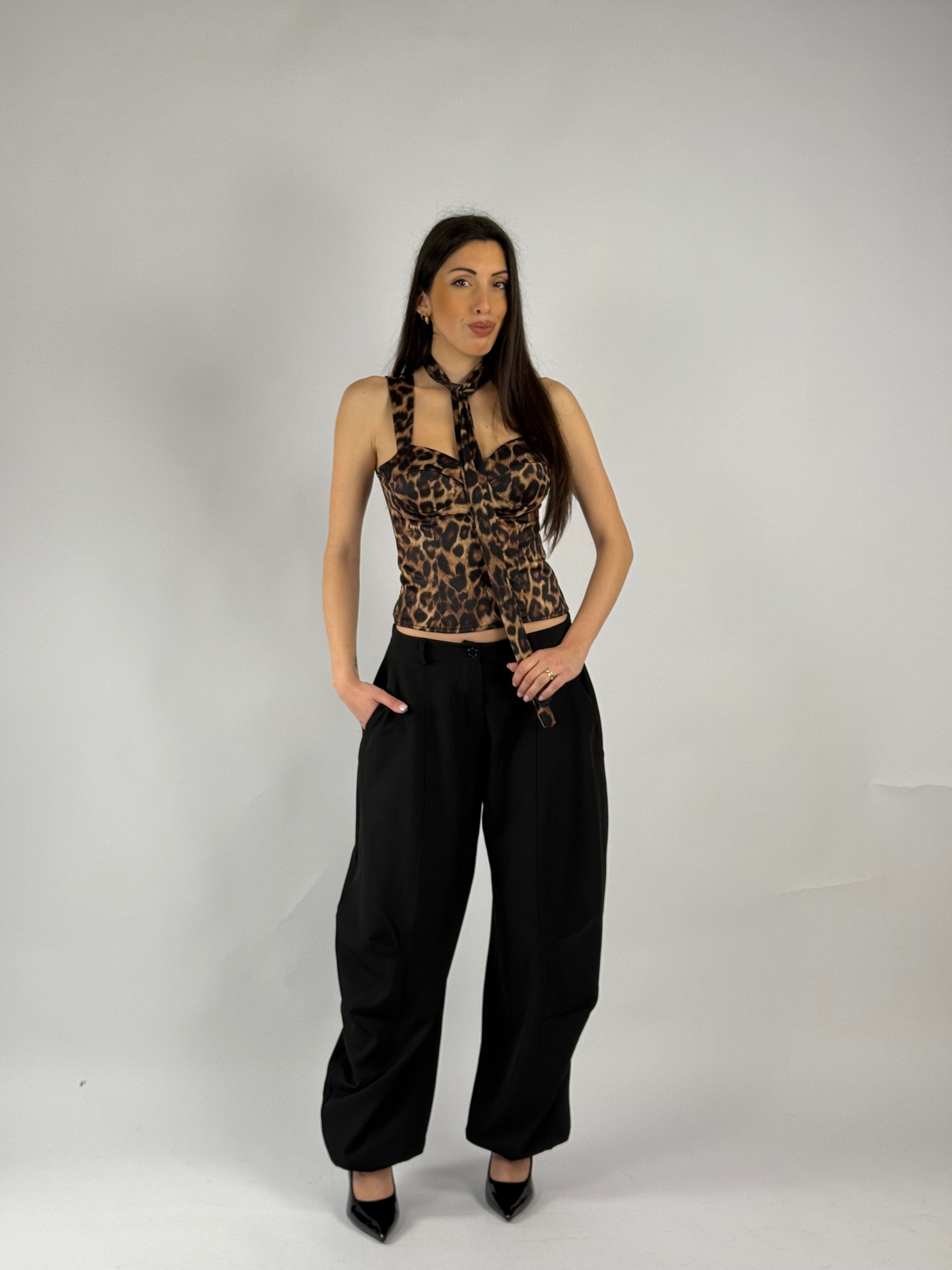 Top leopardato