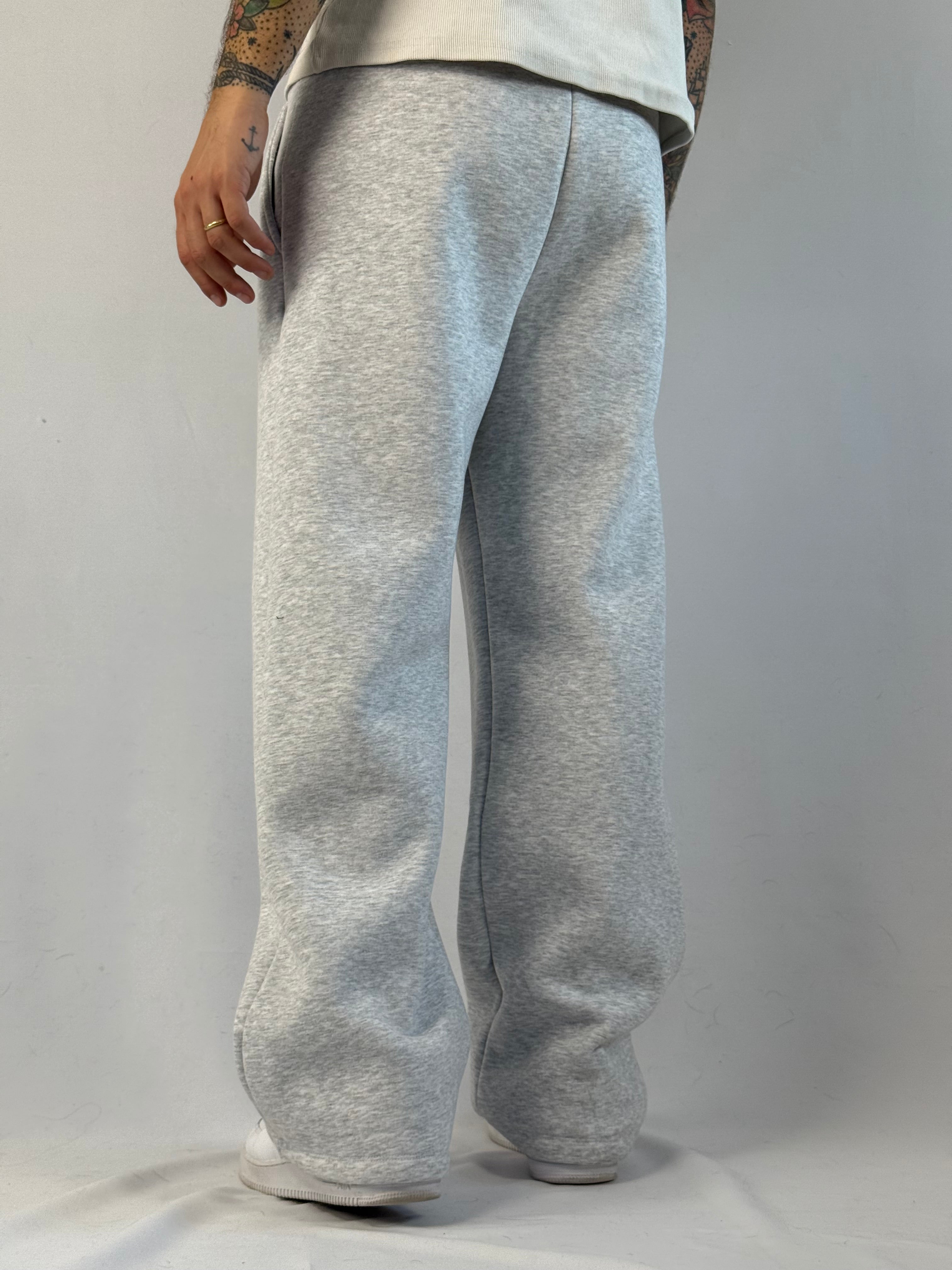 Pantatuta baggy grigio chiaro