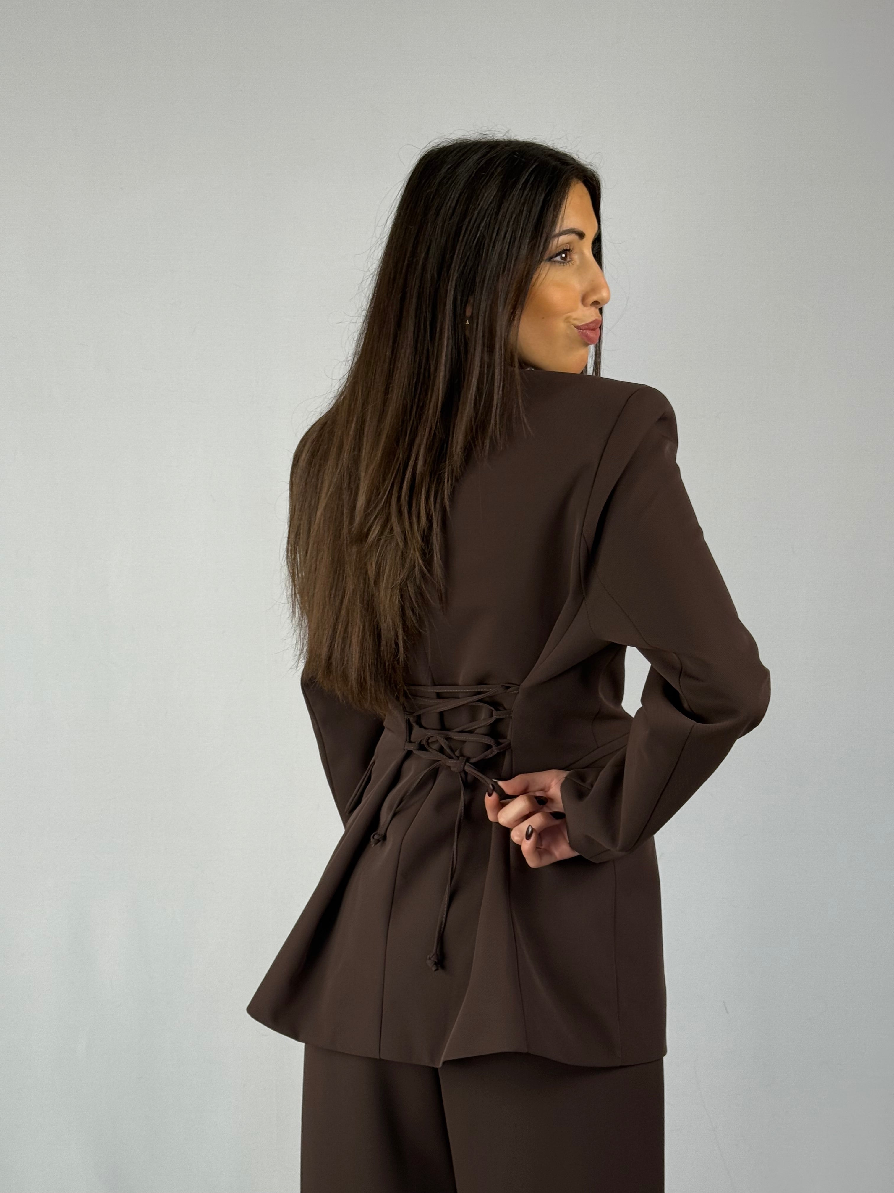 Coordinato laurea Lumina marrone