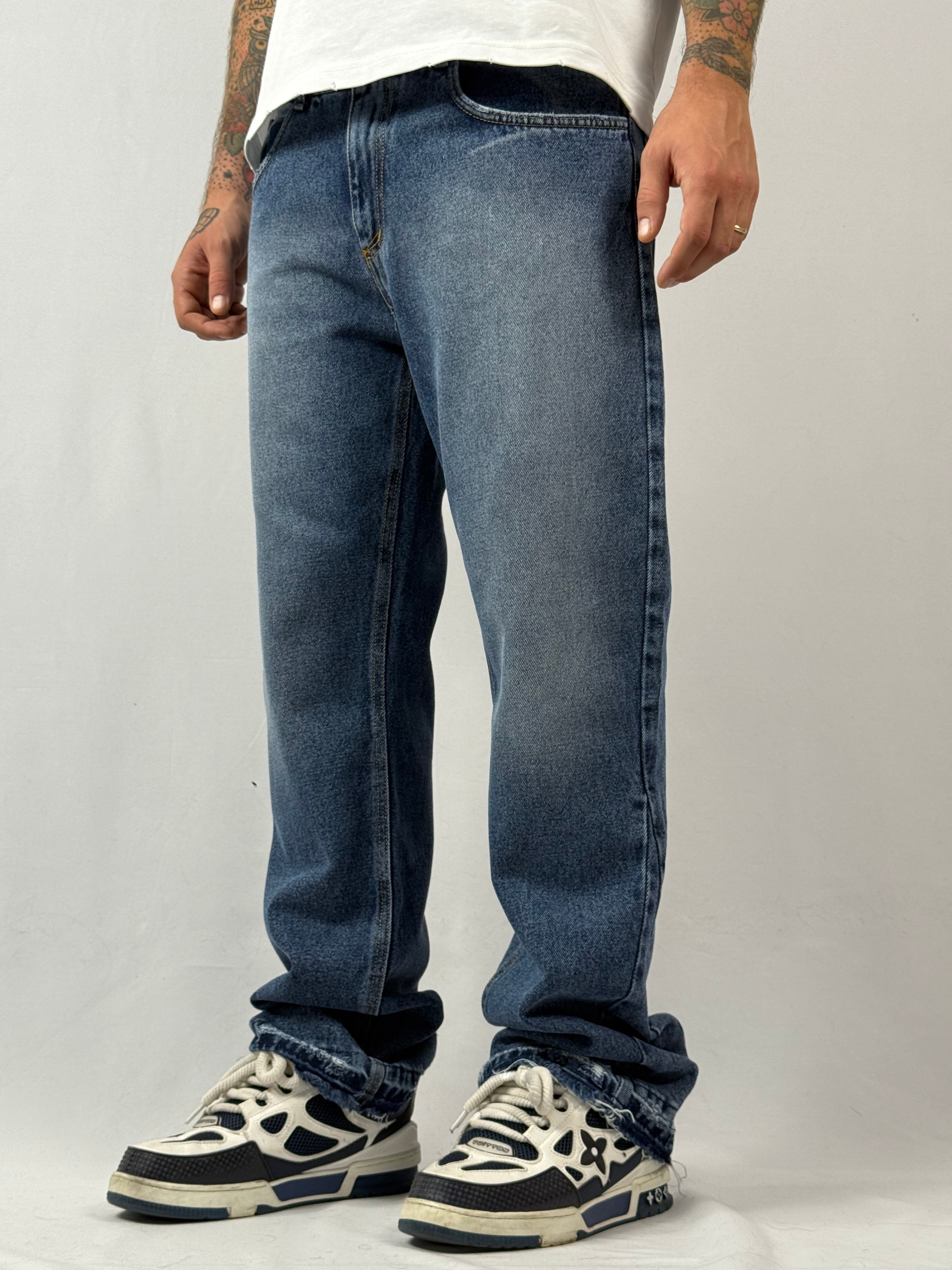 Jeans flare blue