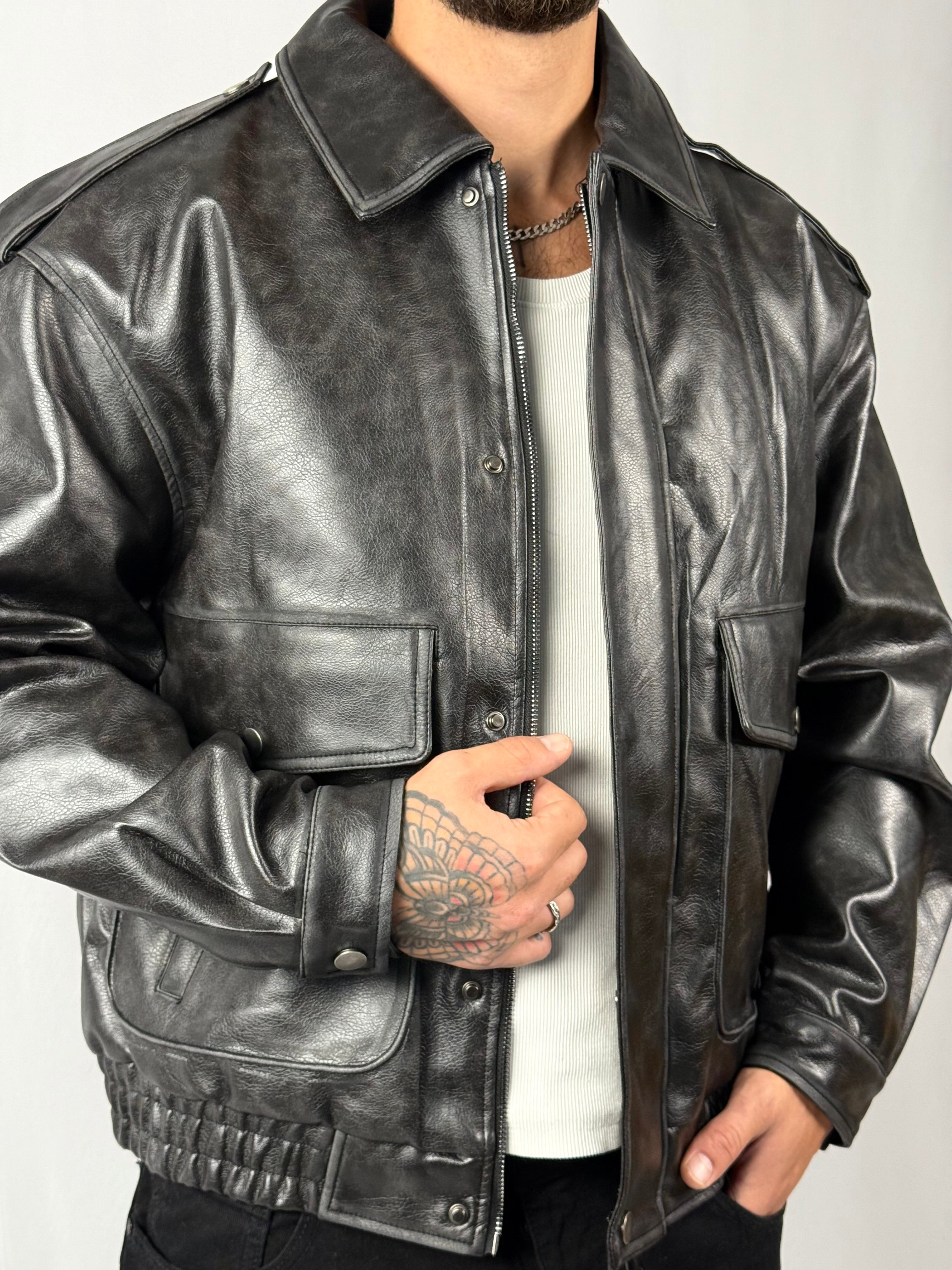 Jacket “top gun” nera