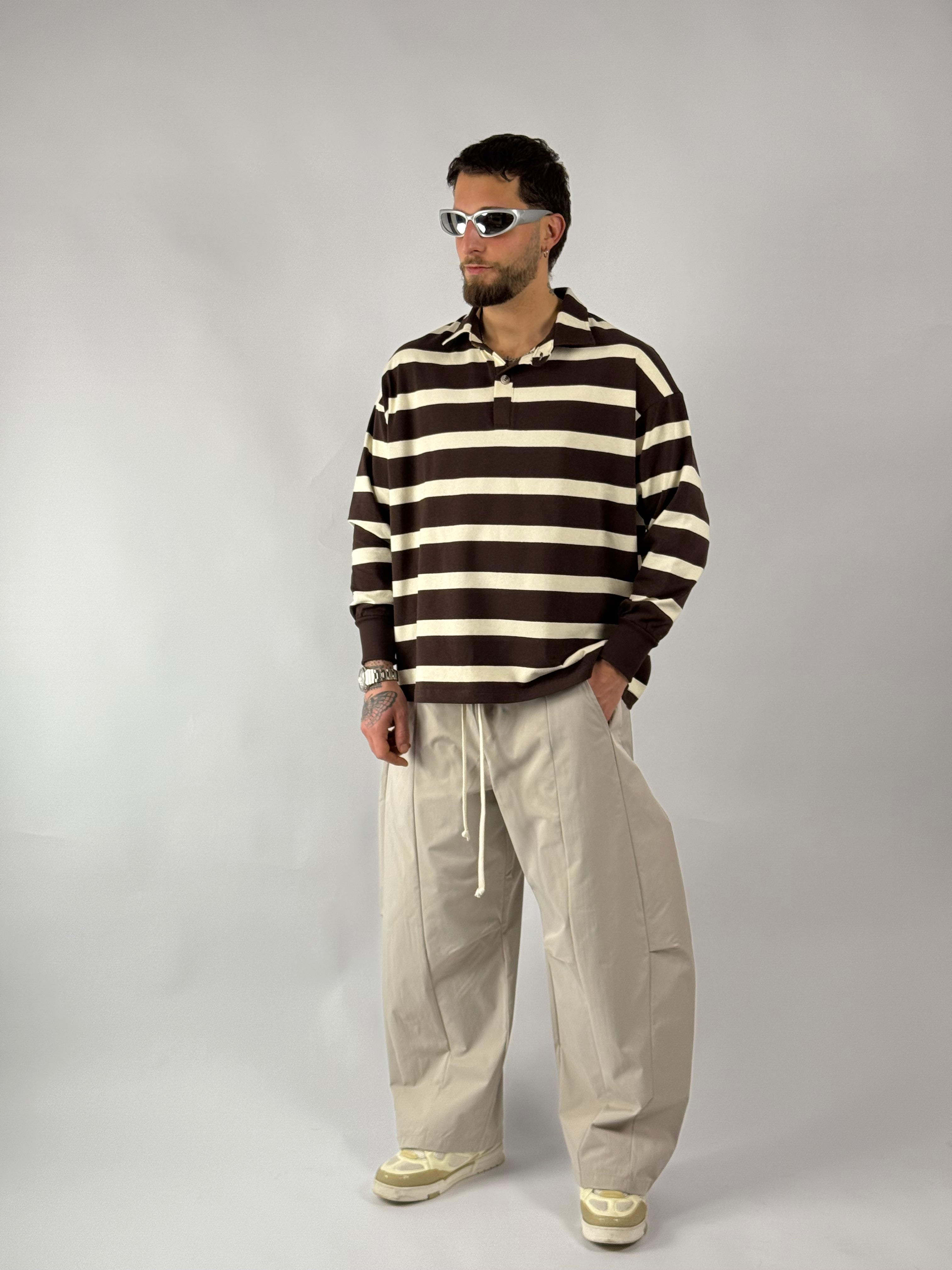 Polo over “stripes”