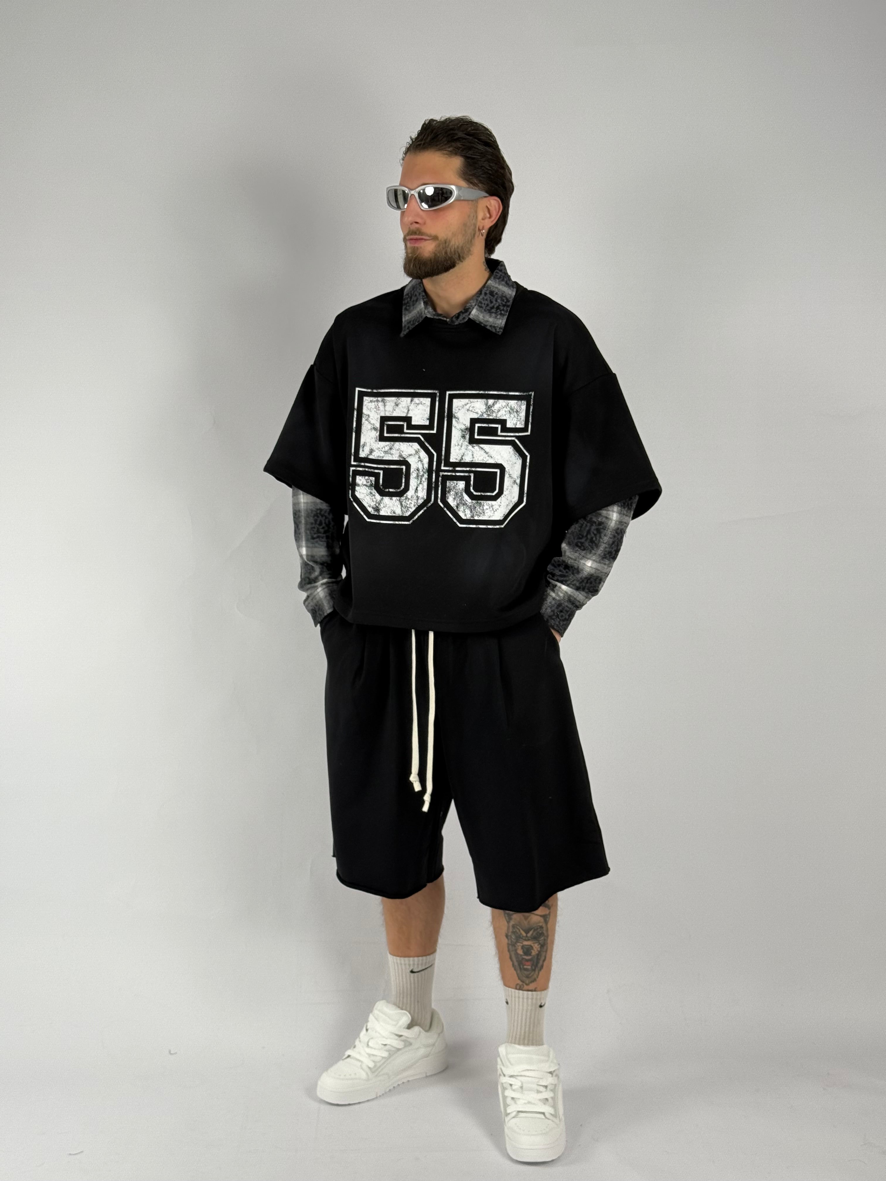 Bermuda pence taglio vivo