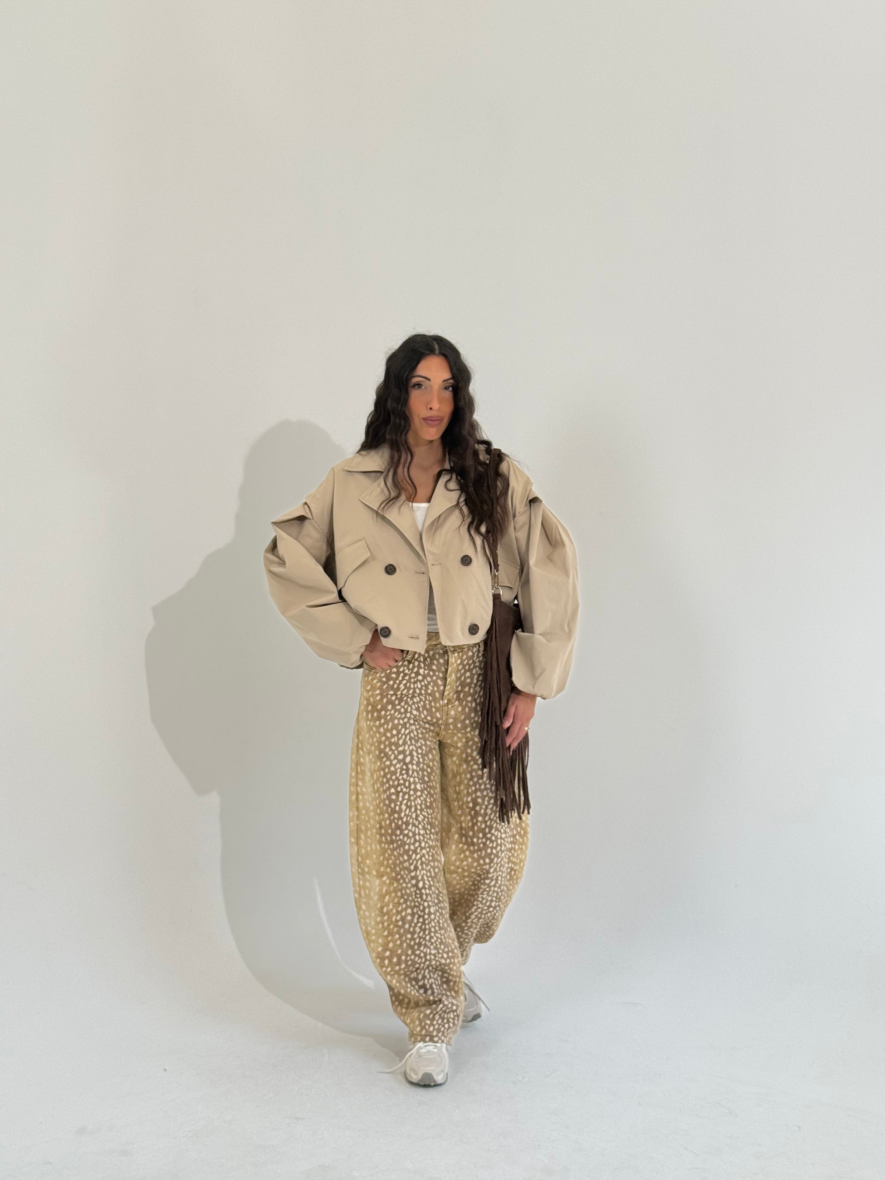 Trench crop BROOKLIN