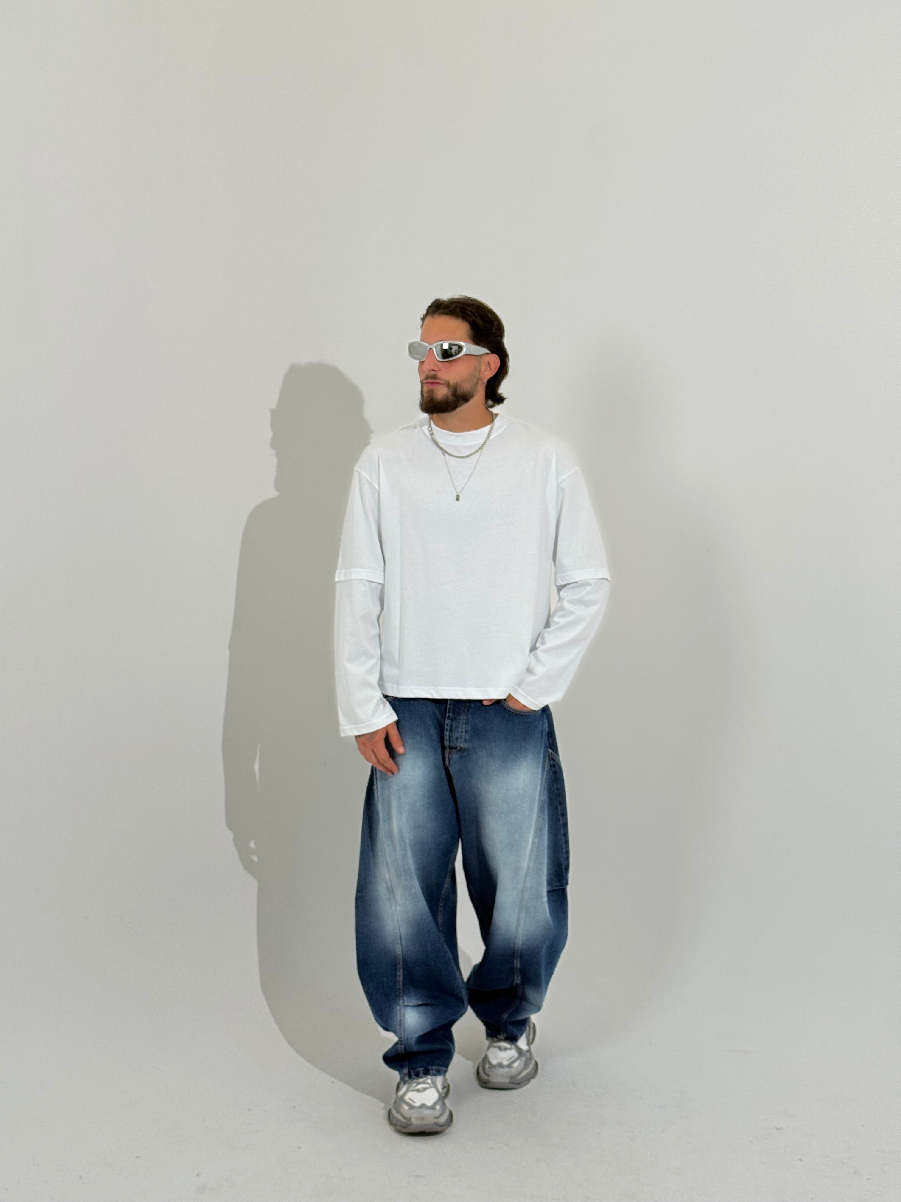 Long sleeve double