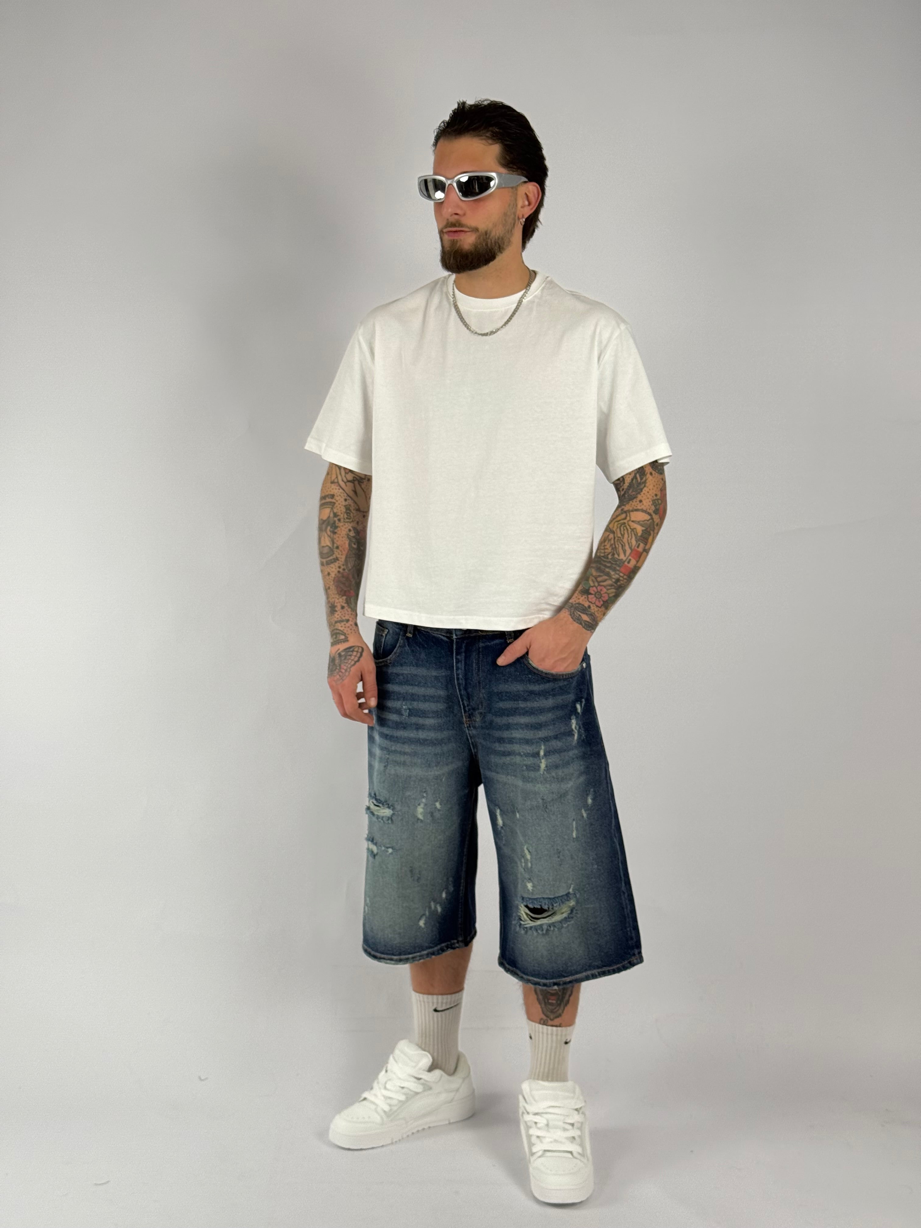 T-shirt crop basic