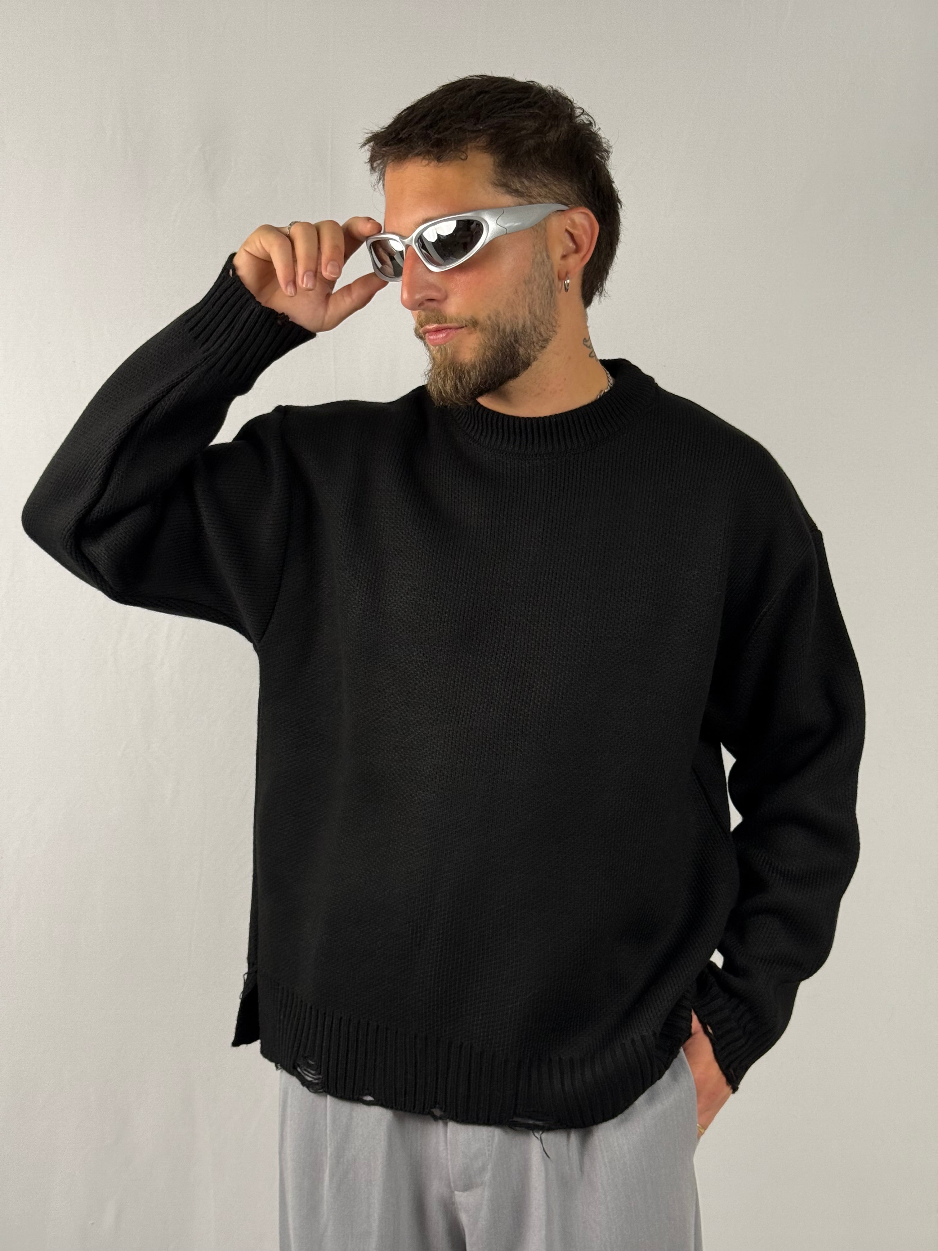 Maglione hug nero