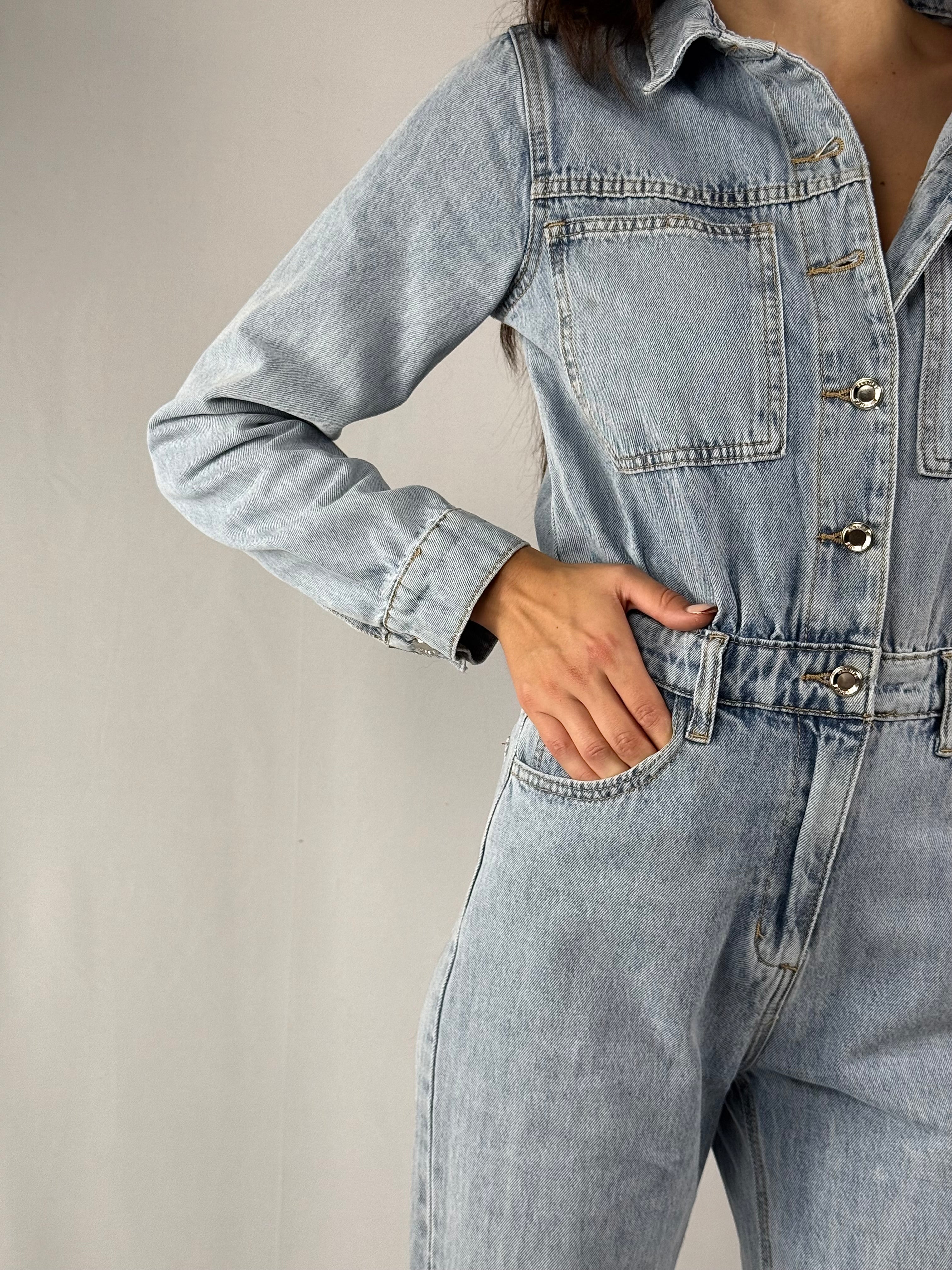 Salopette denim