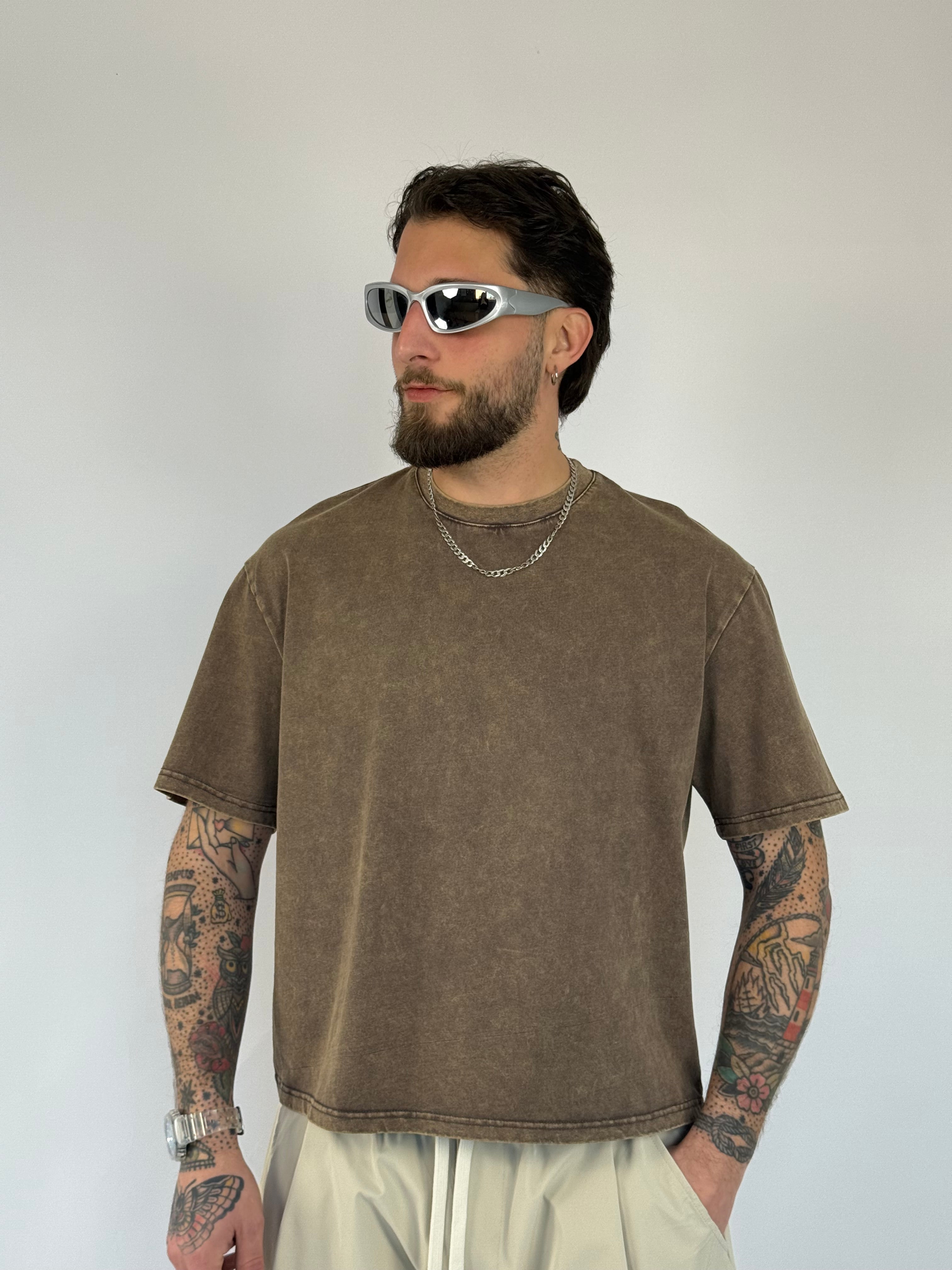 T-shirt washed