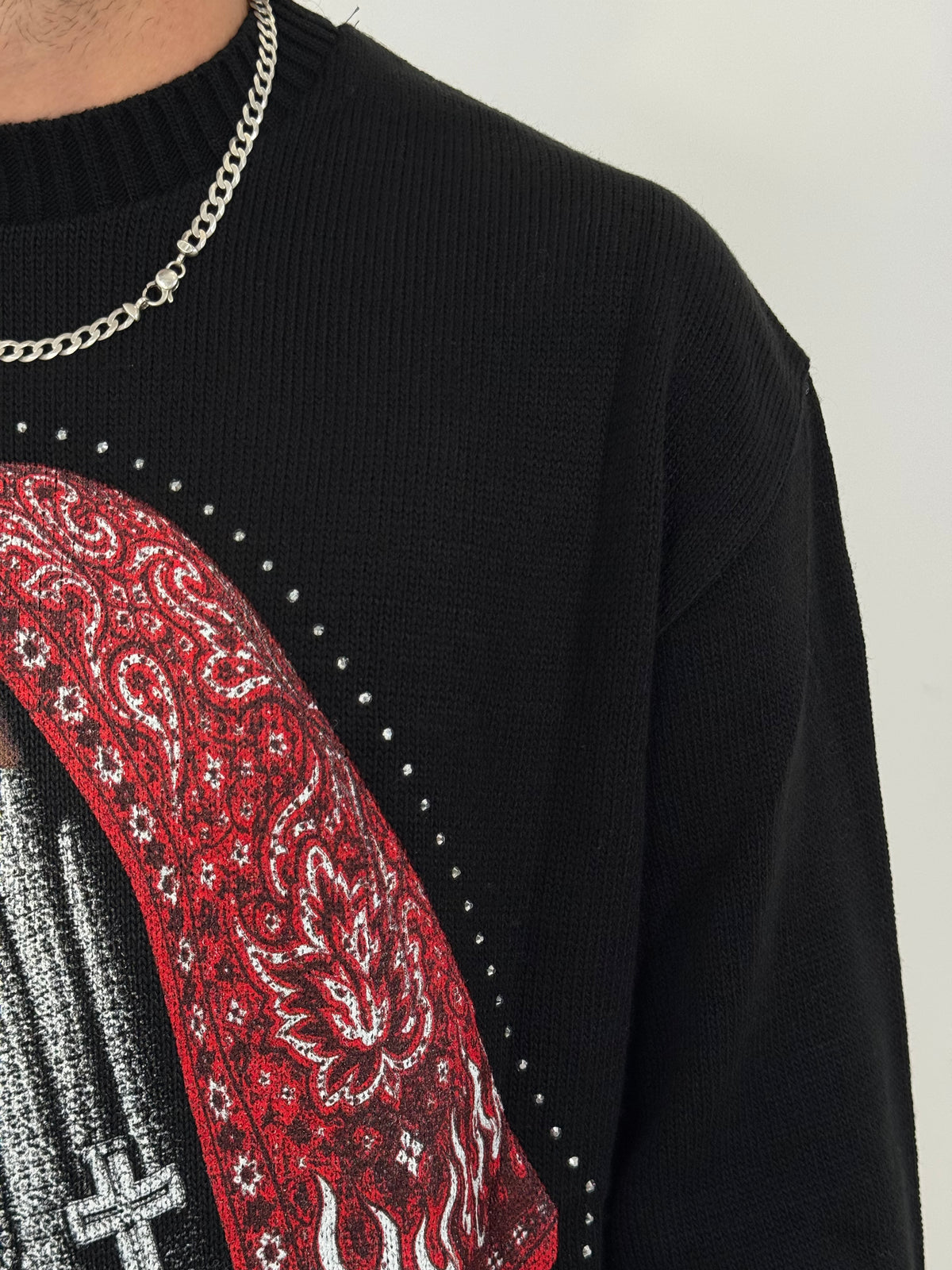 Maglione “bandana”