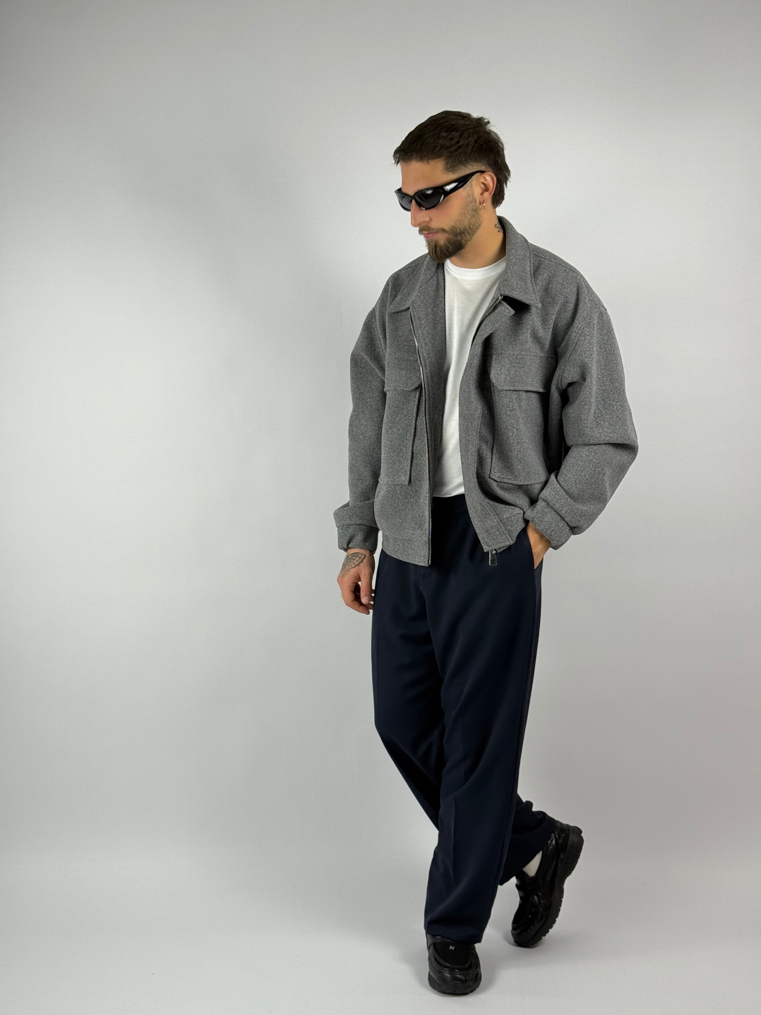 Jacket “Gentleman” grigia