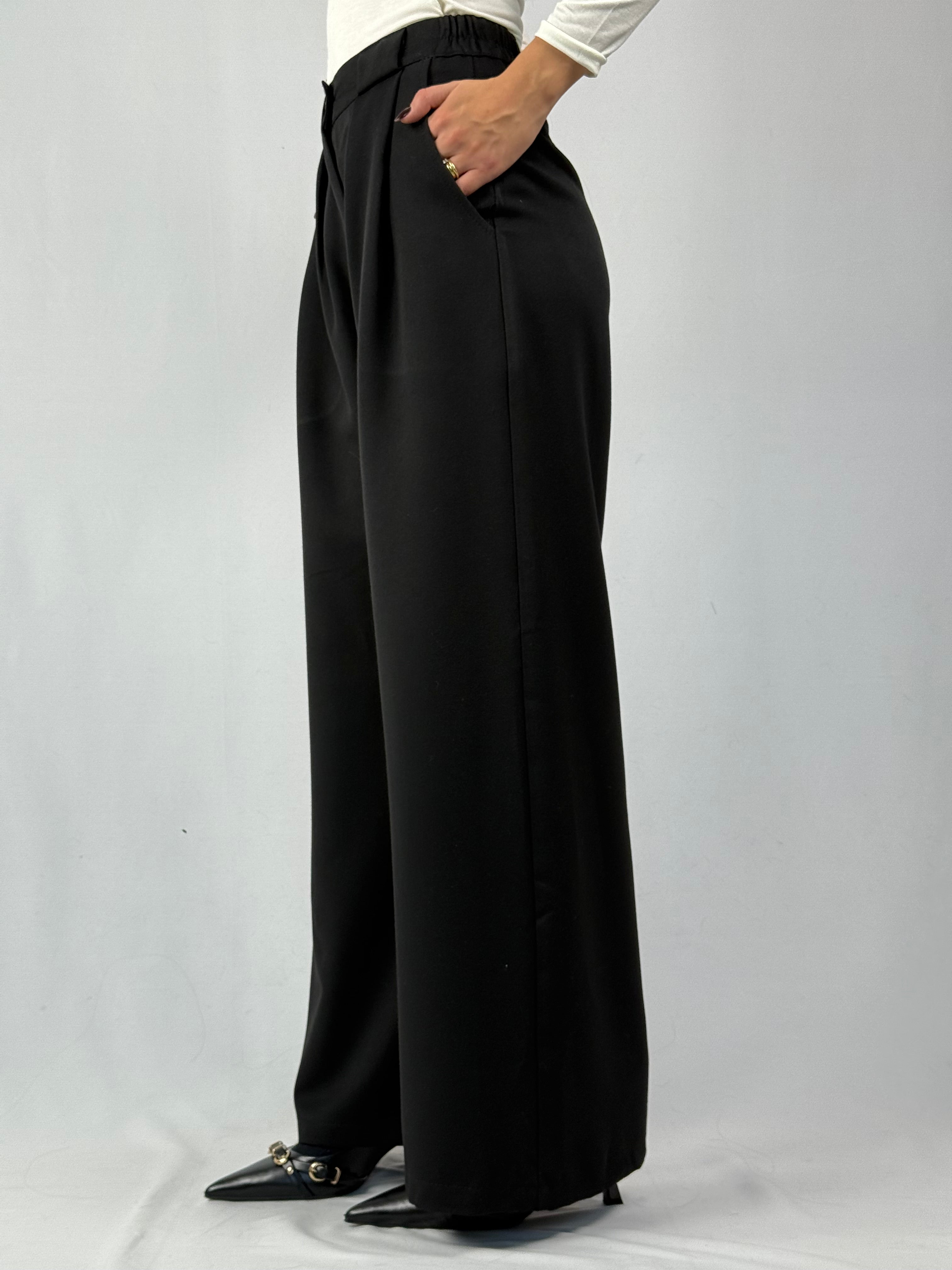 Pantalone pences nero