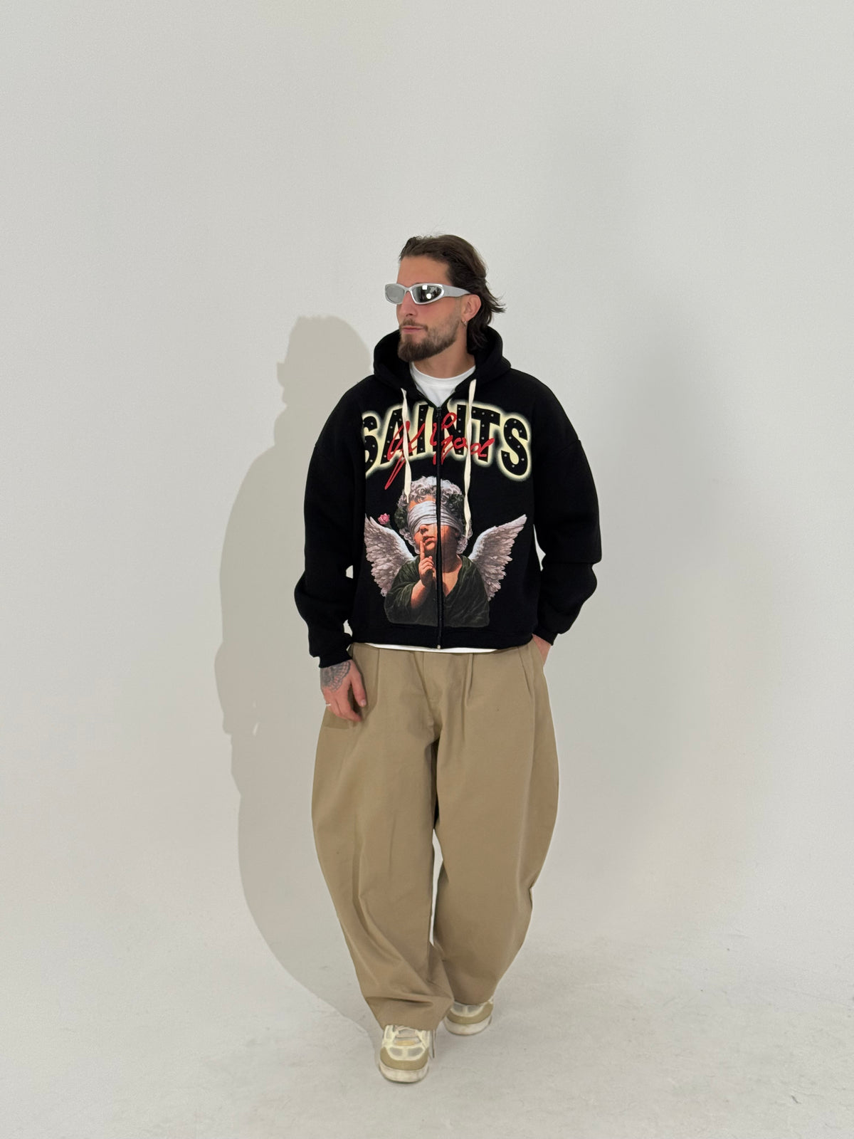 Hoodie boxy “Saints”