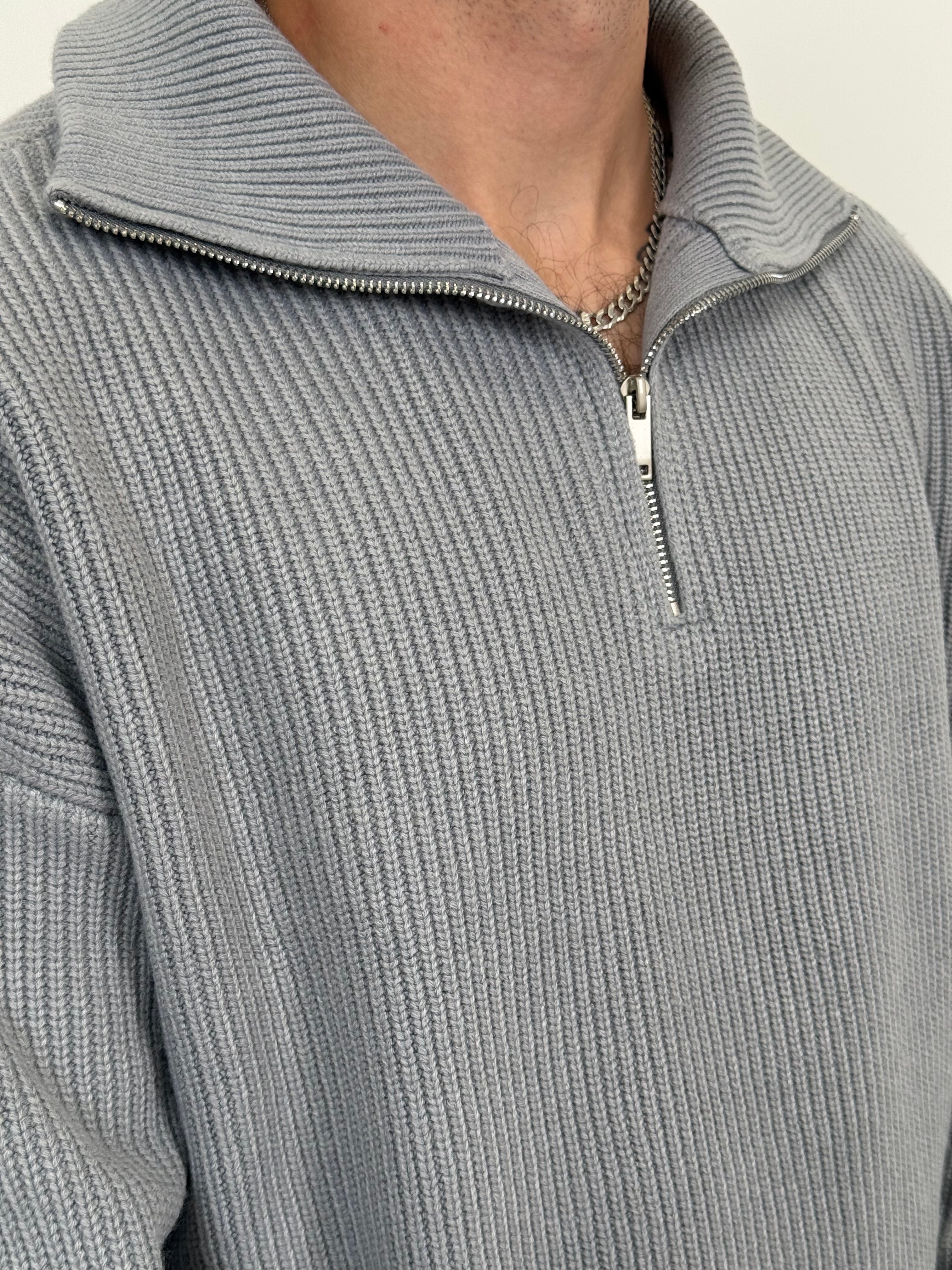 Maglione “Kyoto” half zip