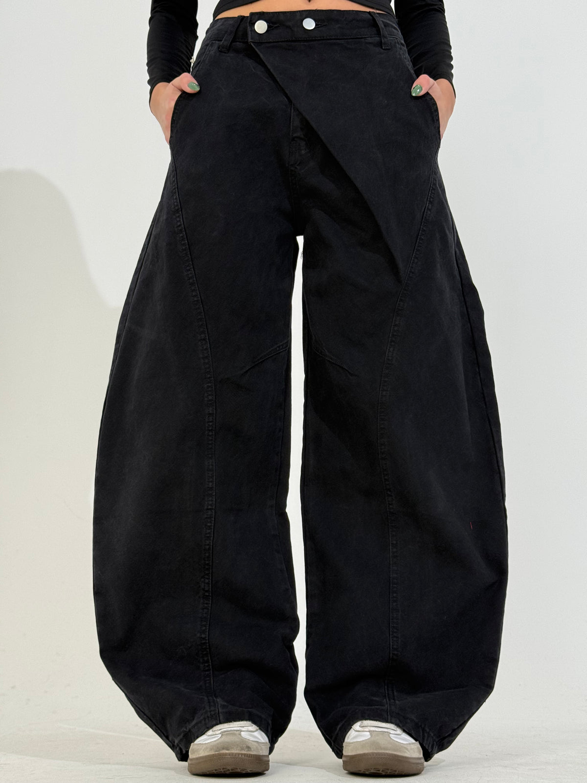 Jeans side closure