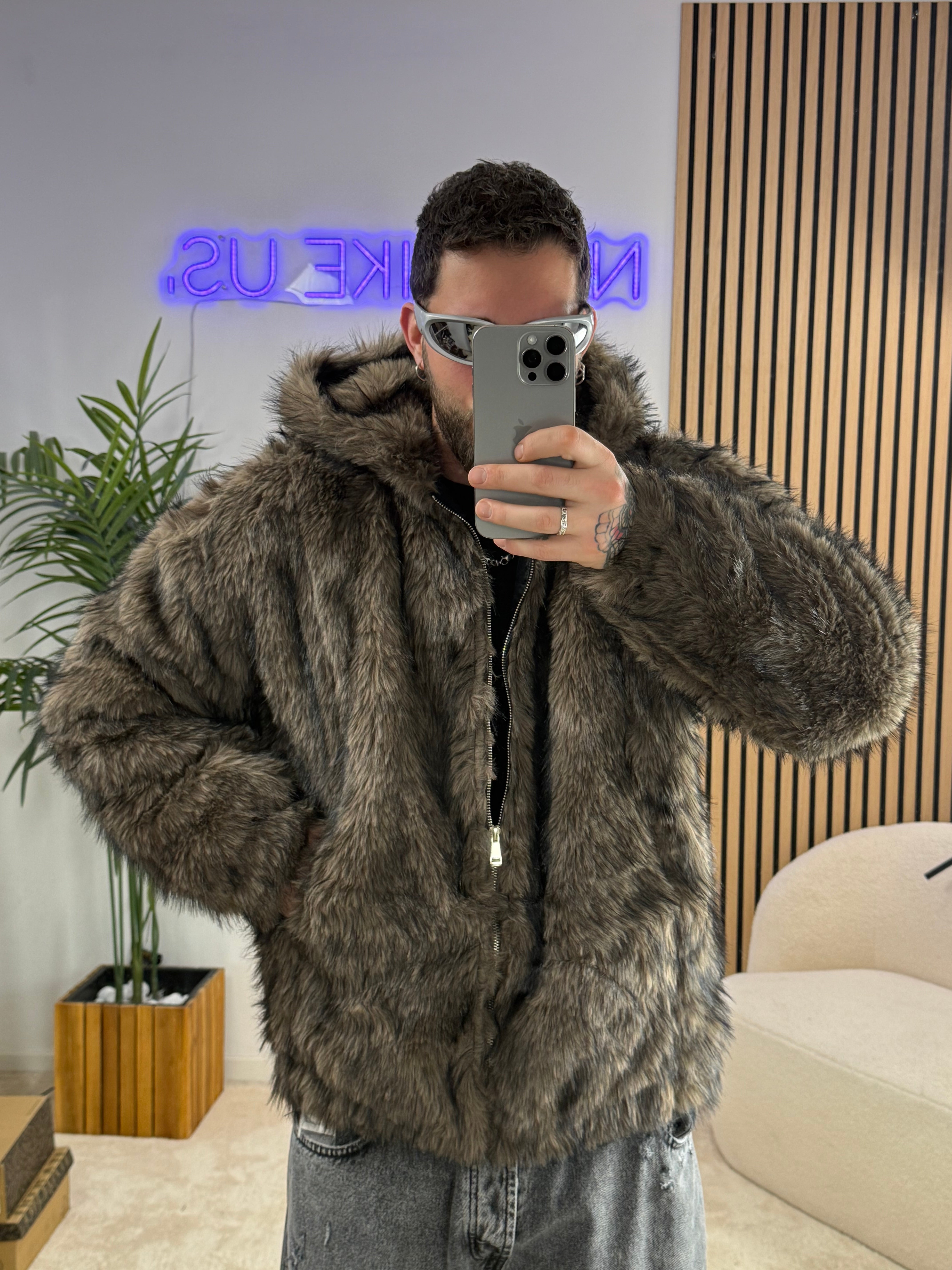 Pelliccia zip “Jhon”
