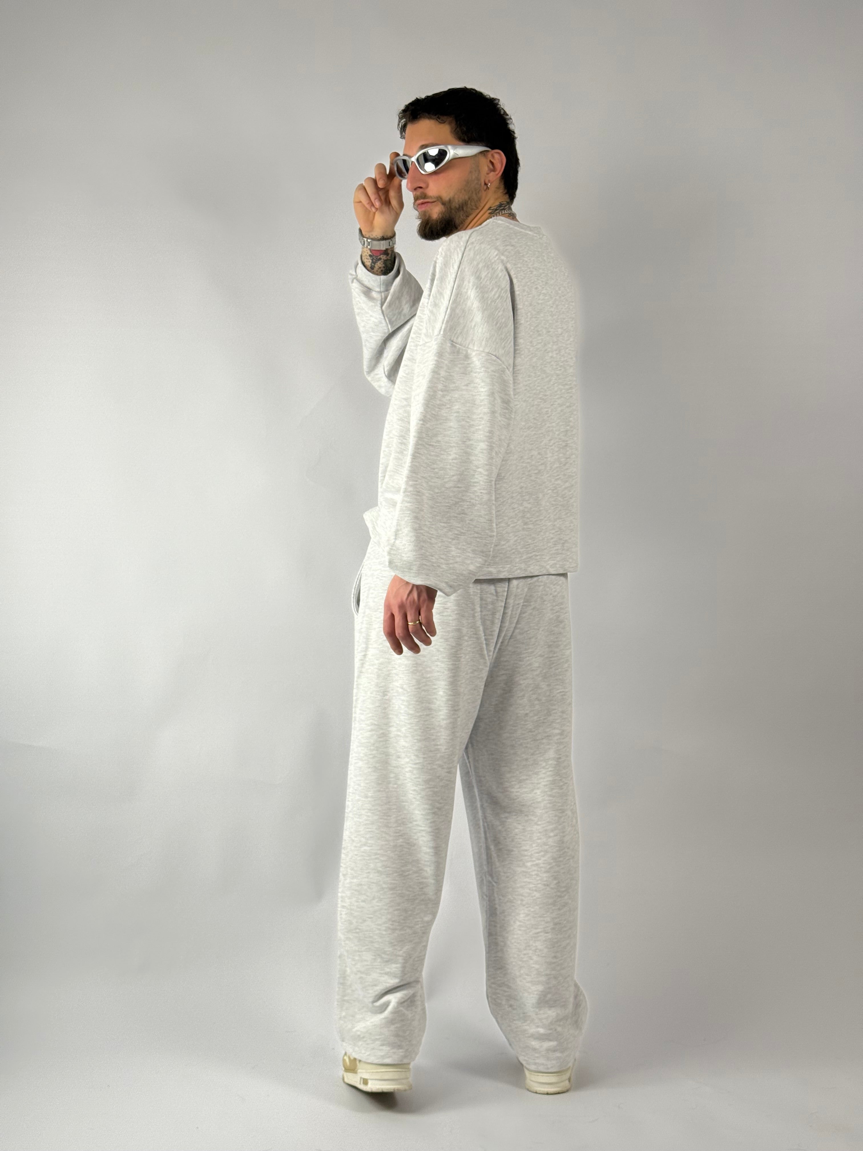 Felpa crop “airy”