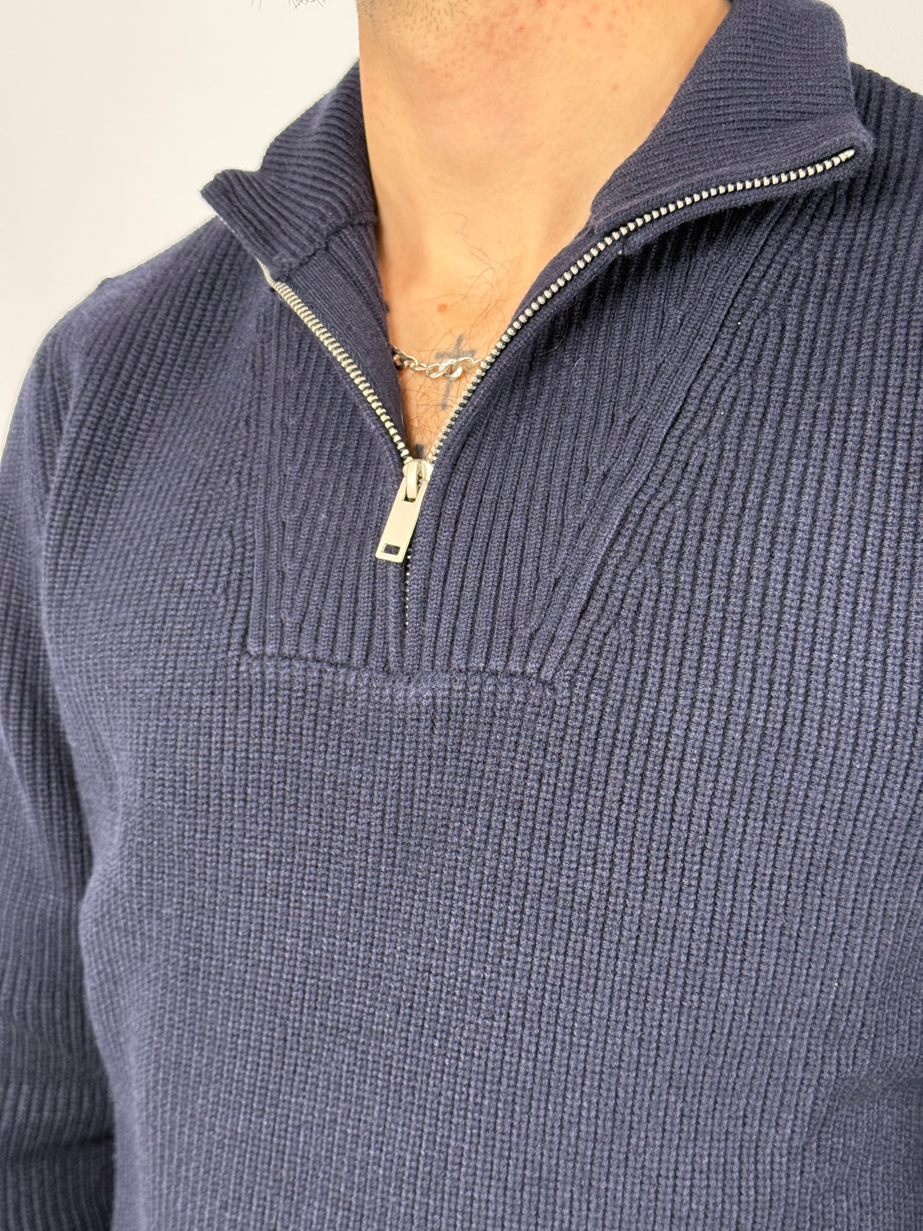 Maglione half zip “Benedict”