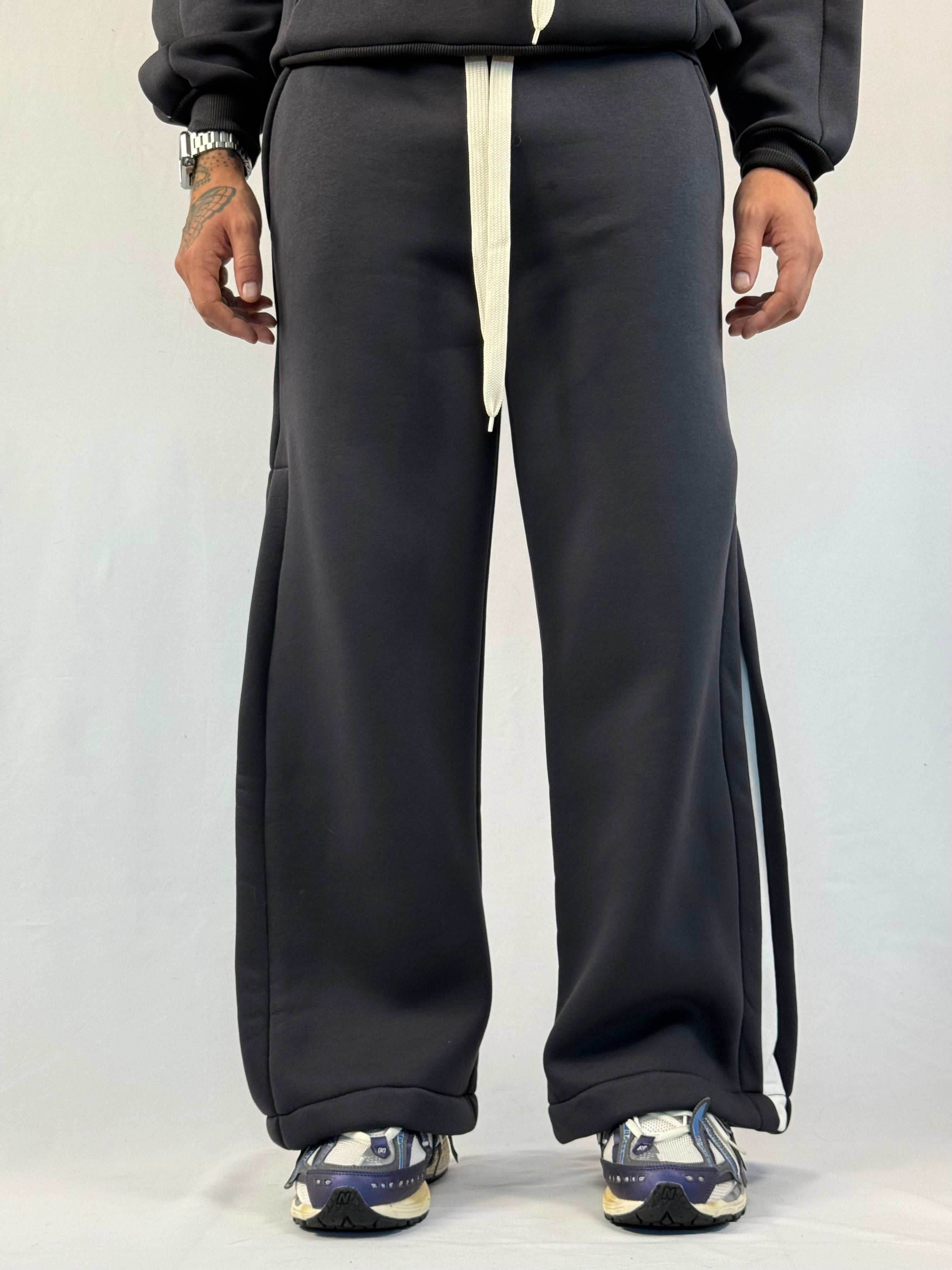 Tuta flare piombo