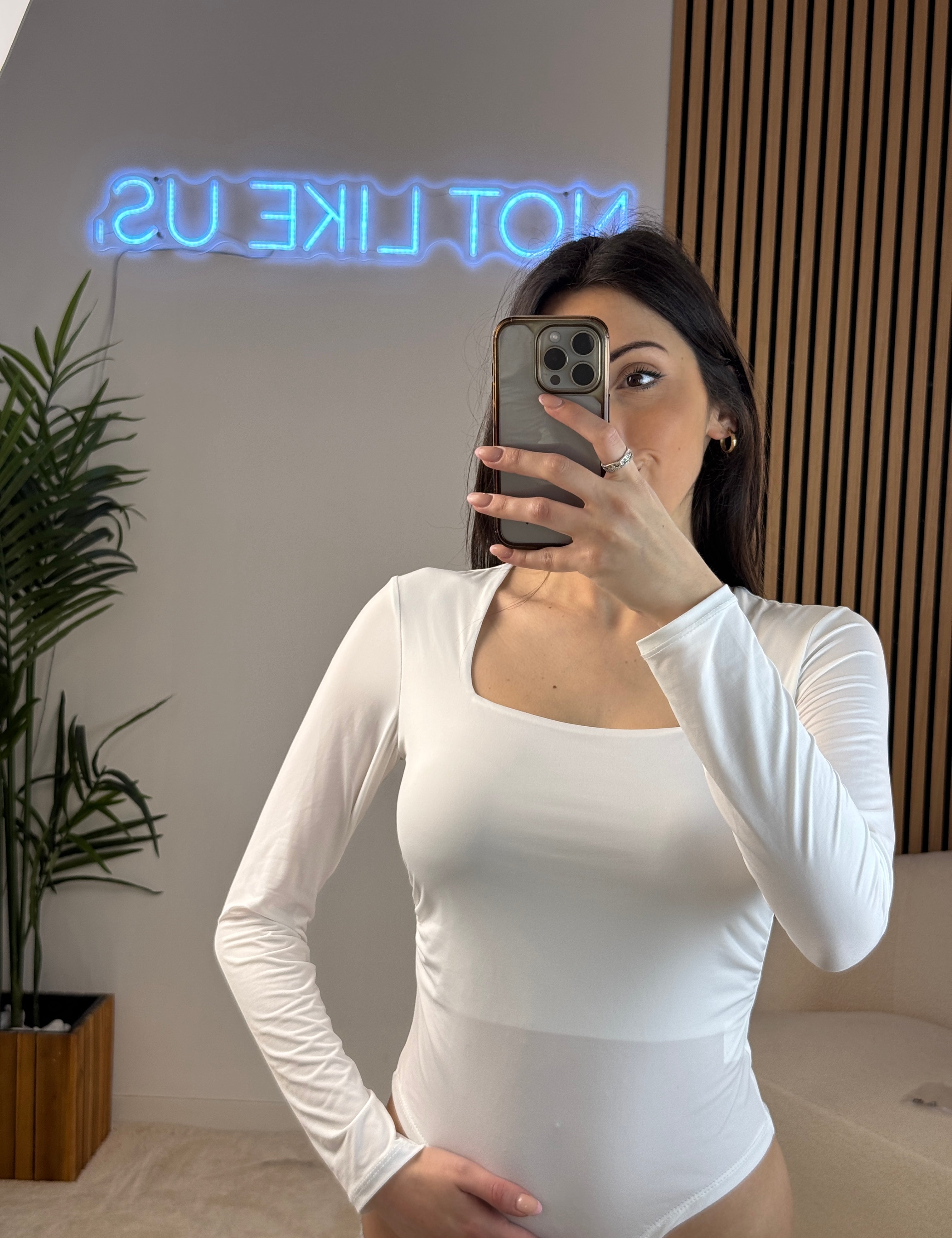 Body scollo quadrato