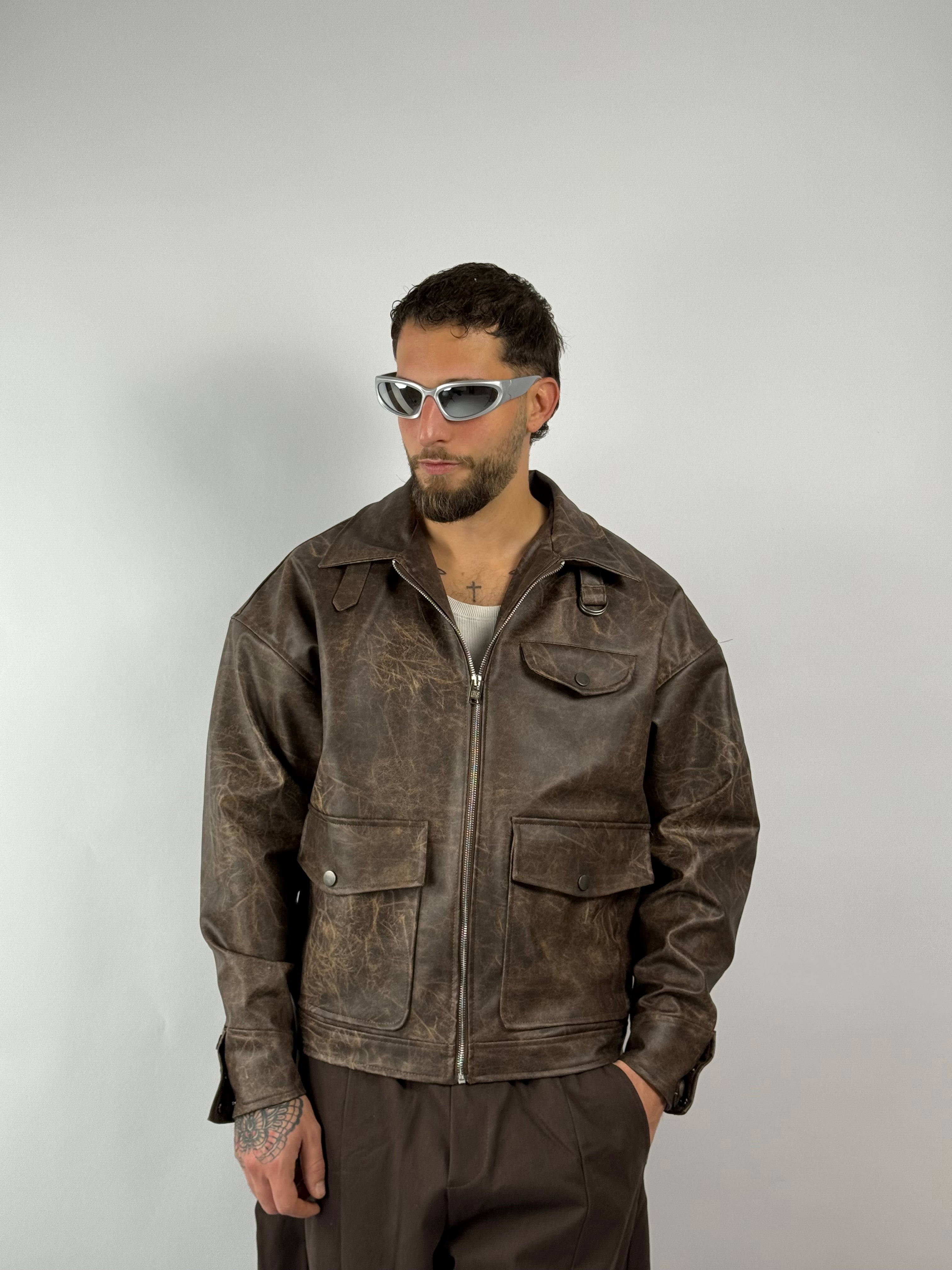 Jacket “Depp” crop Moro