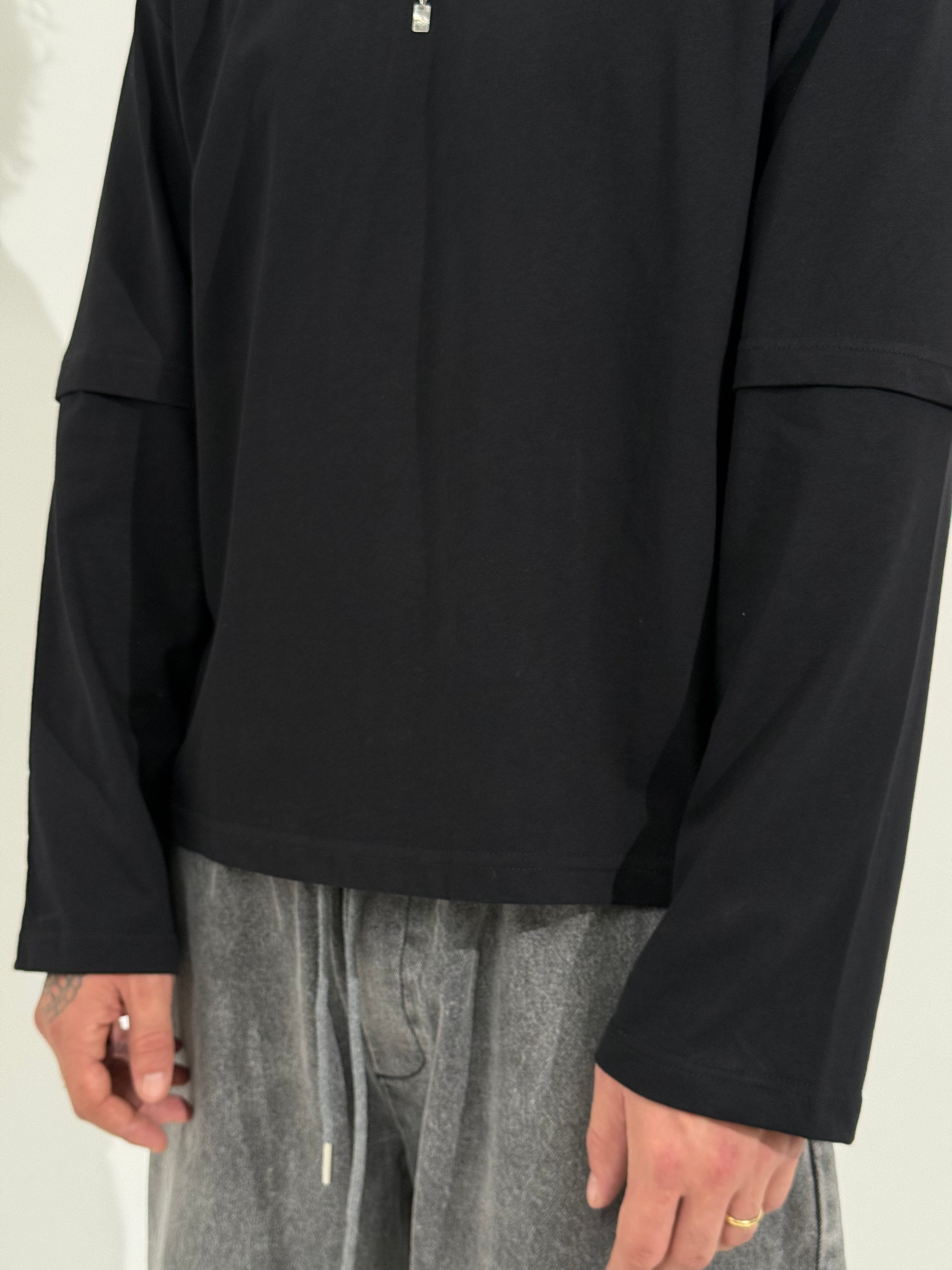 Long sleeve double