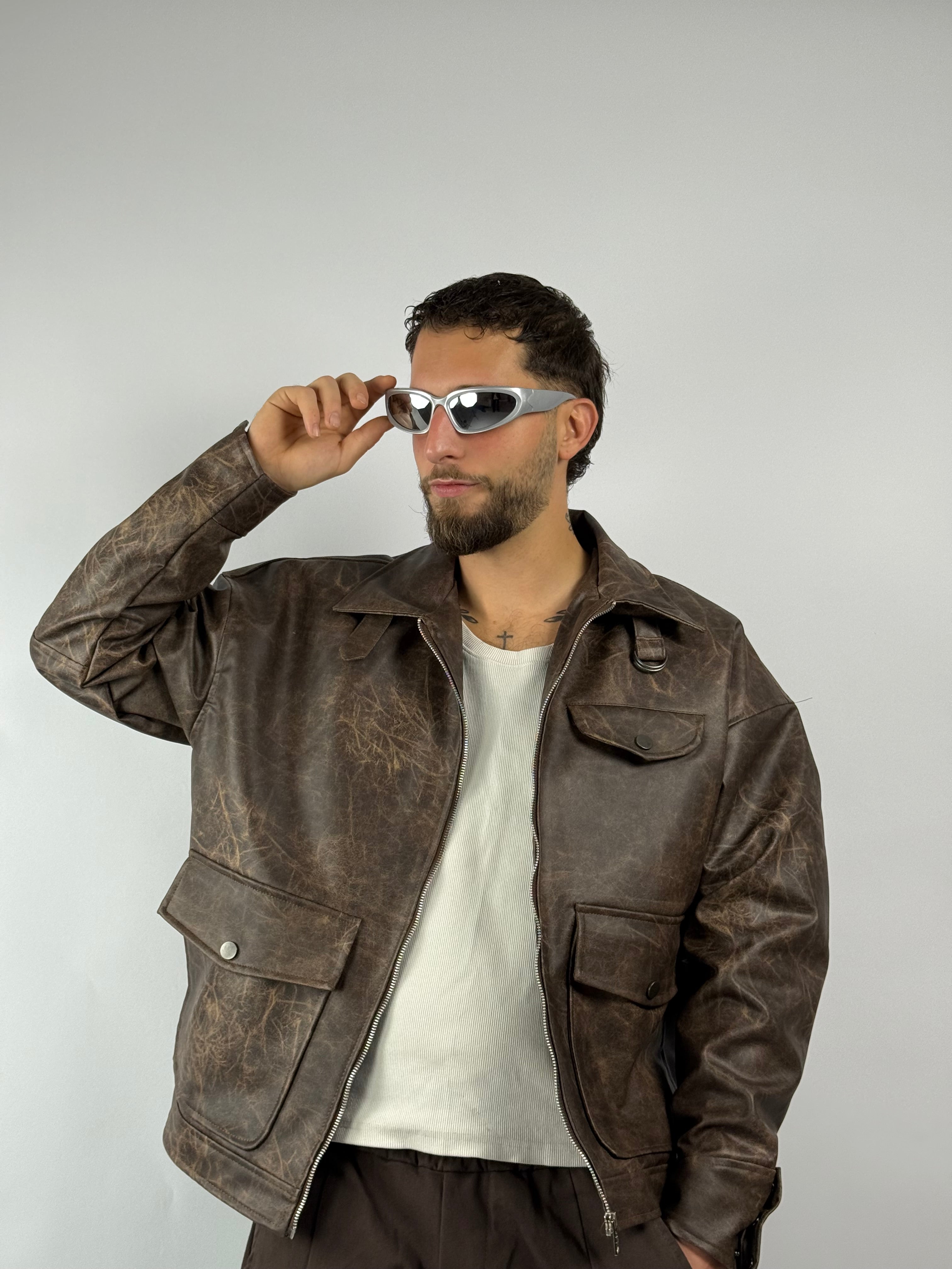 Jacket “Depp” crop Moro