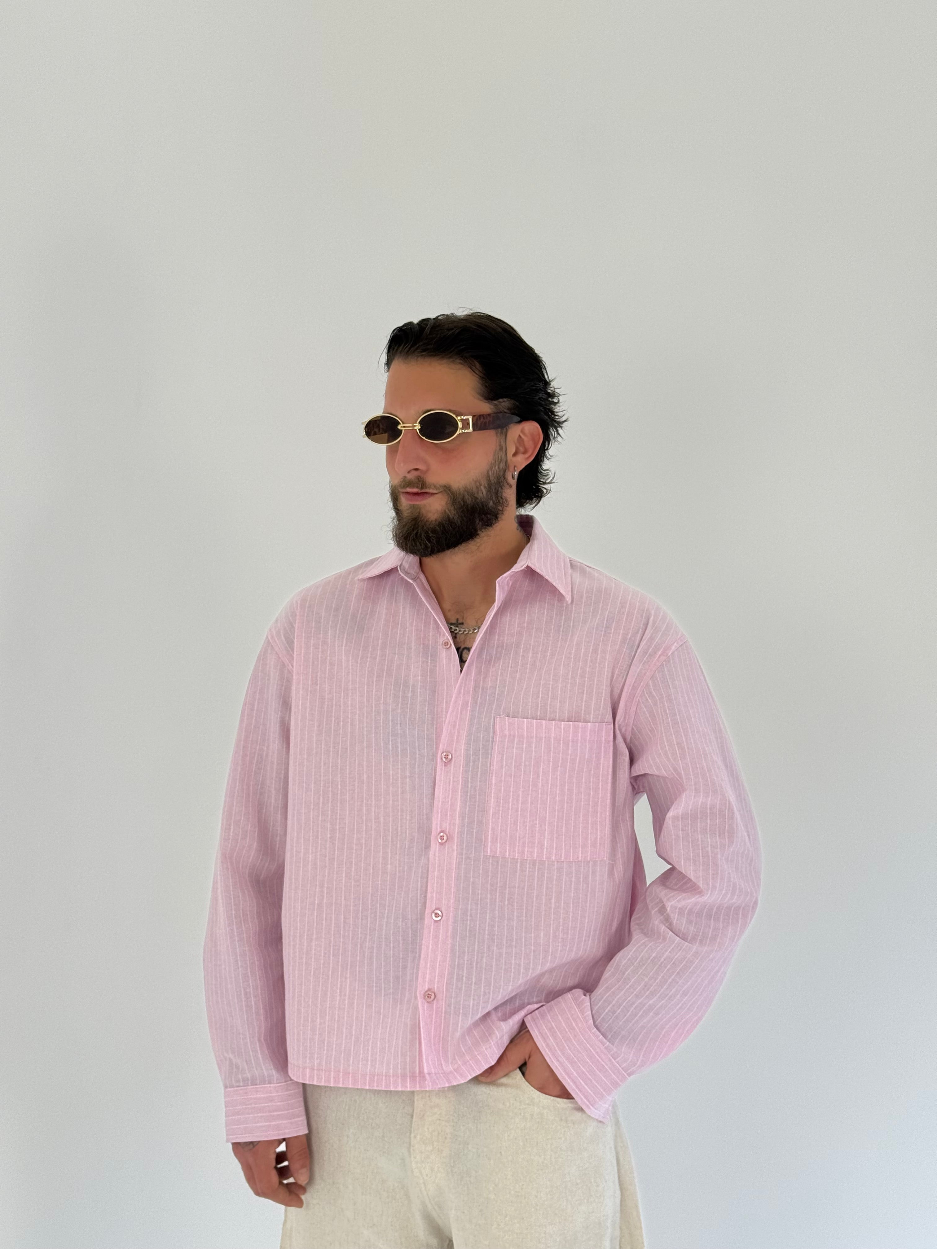 Camicia “Eivissa” crop