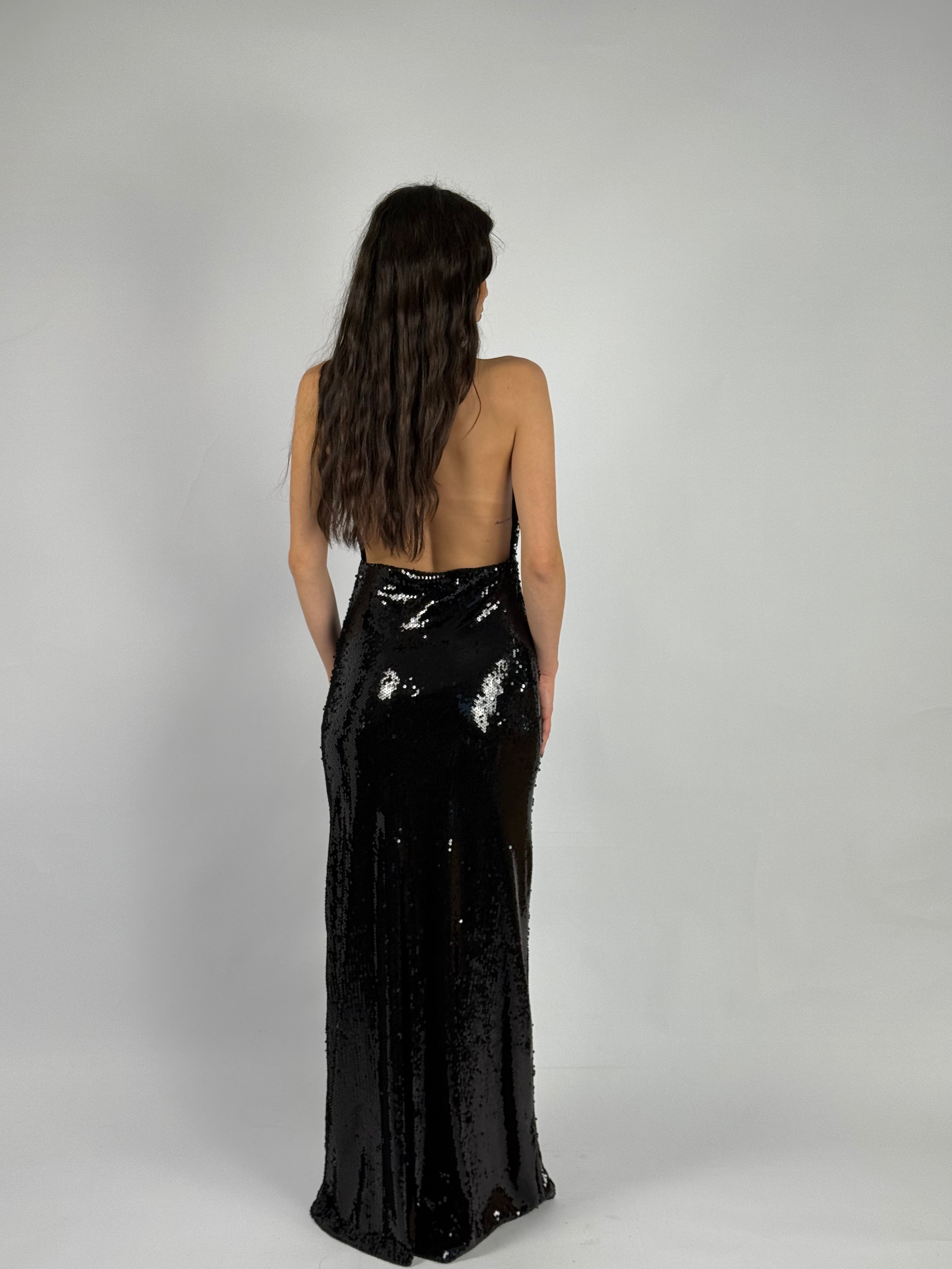 Abito “Daisy” paillettes Lumina