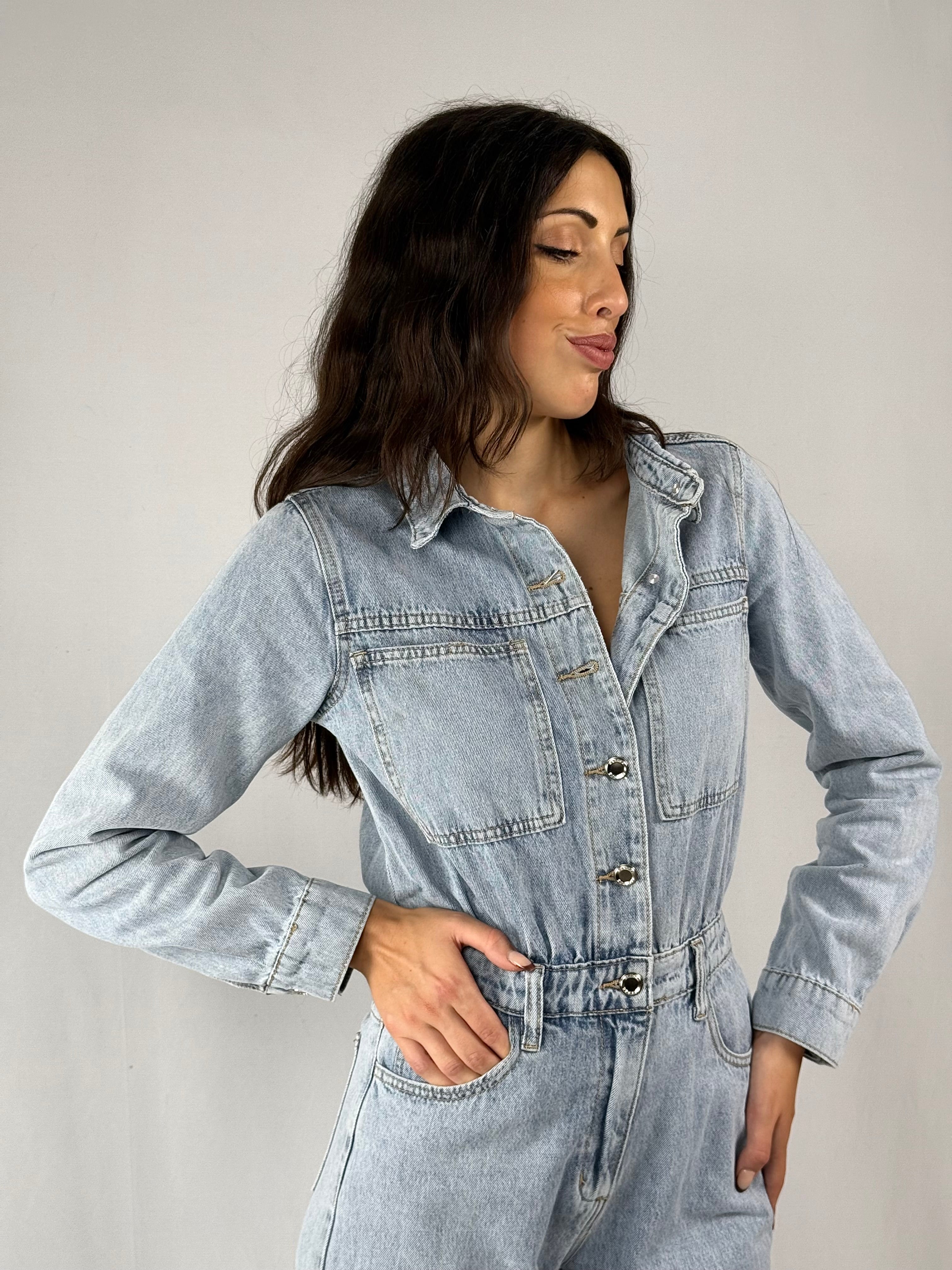 Salopette denim