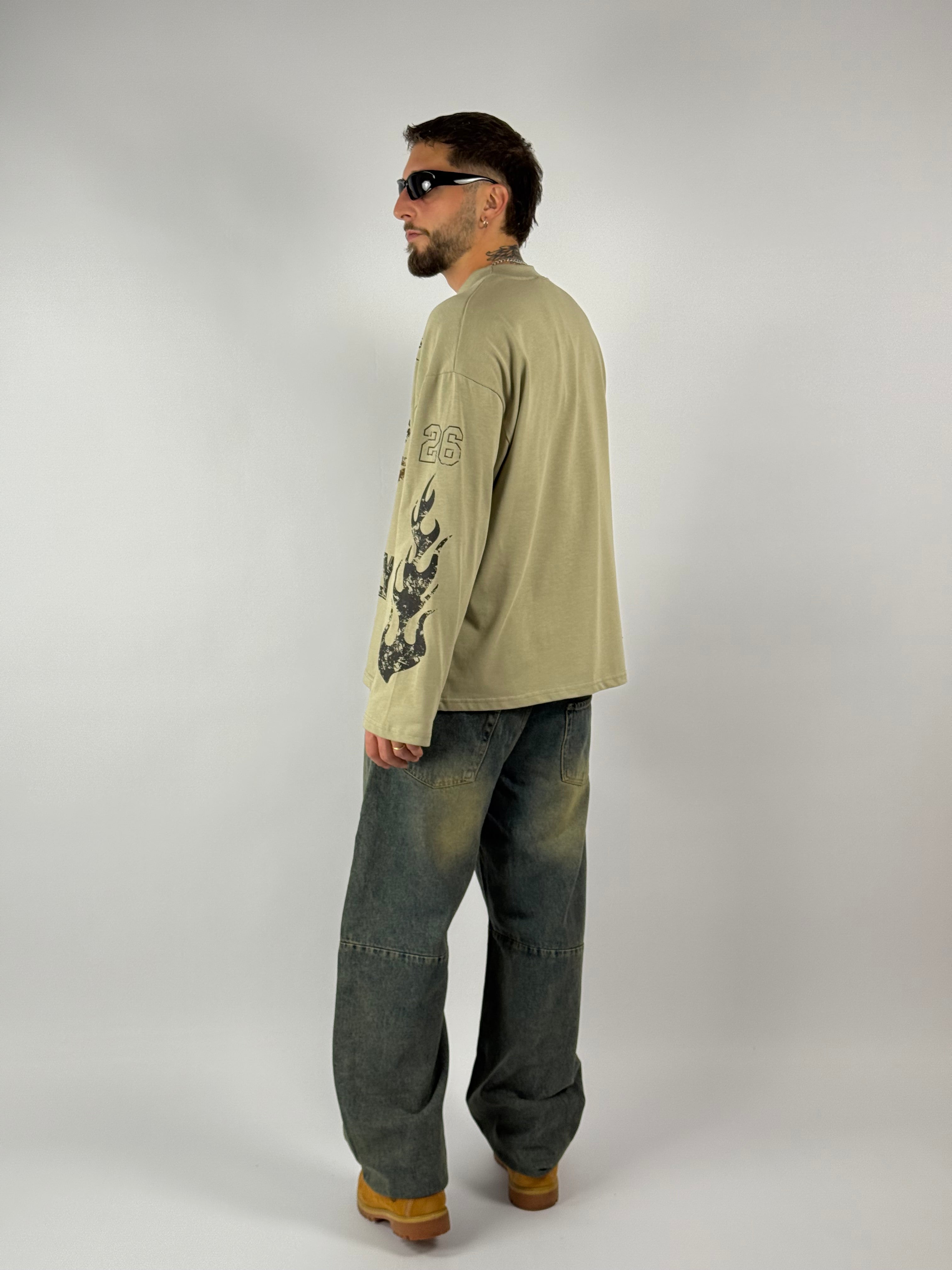 Long sleeve “Brooklyn” menta
