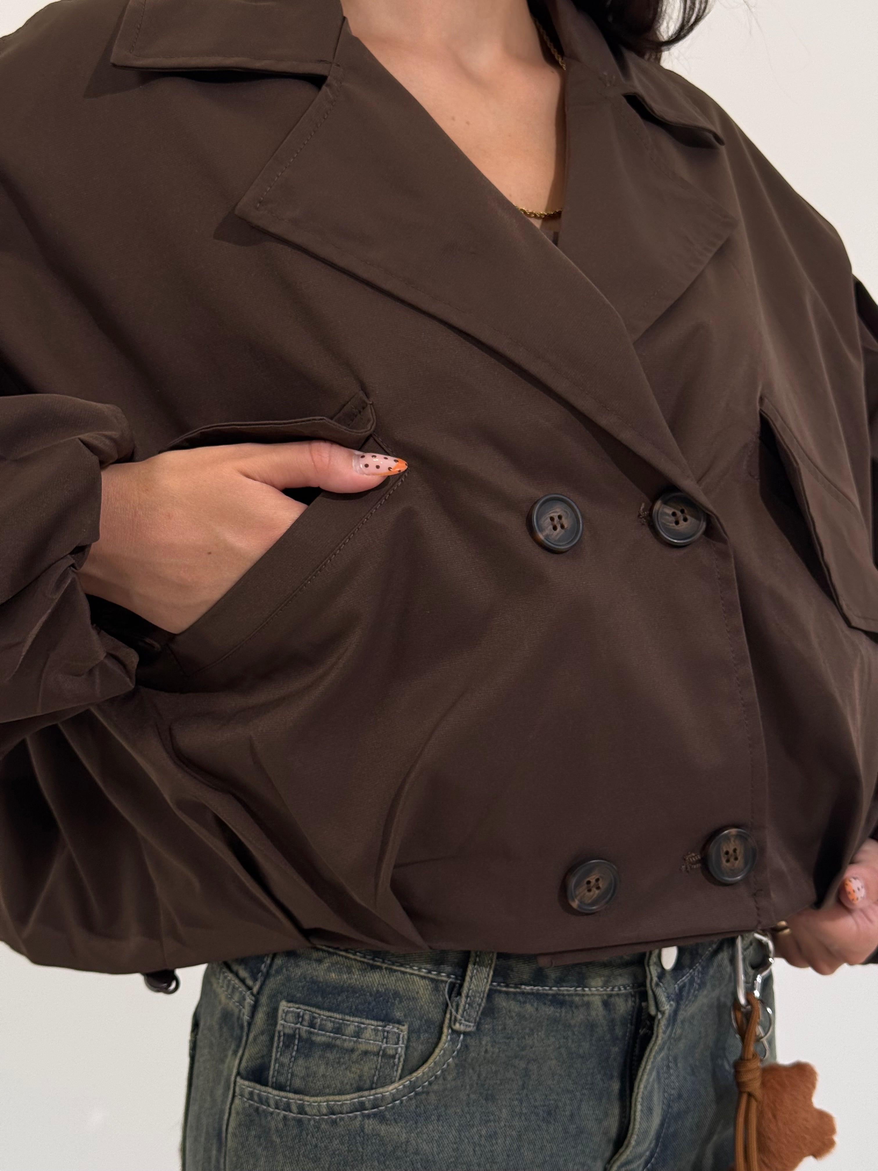 Trench crop BROOKLIN