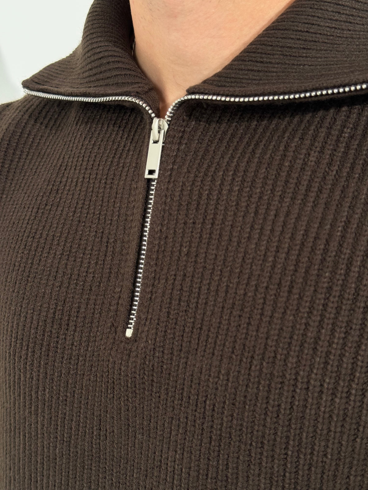 Maglione “Kyoto” half zip