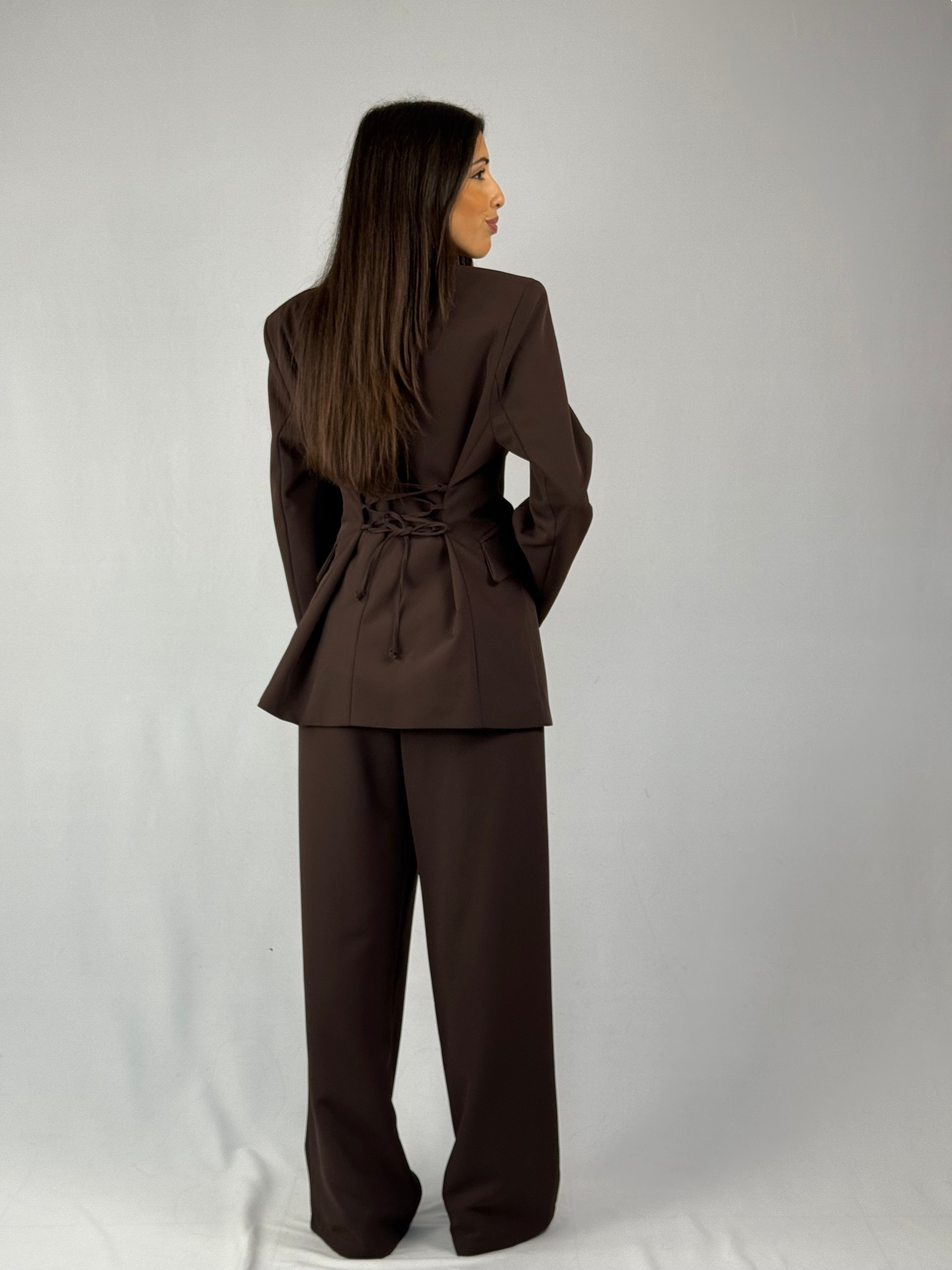 Coordinato laurea Lumina marrone