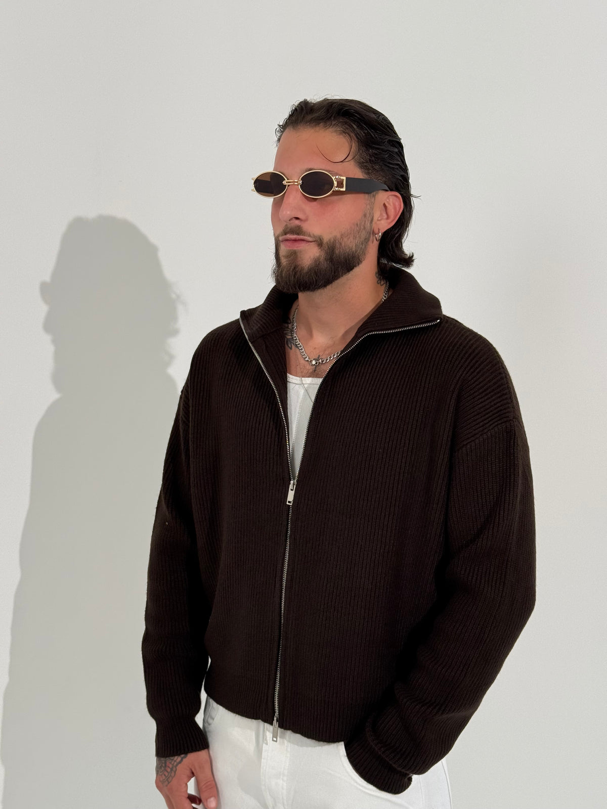 Maglione “Kyoto” full zip