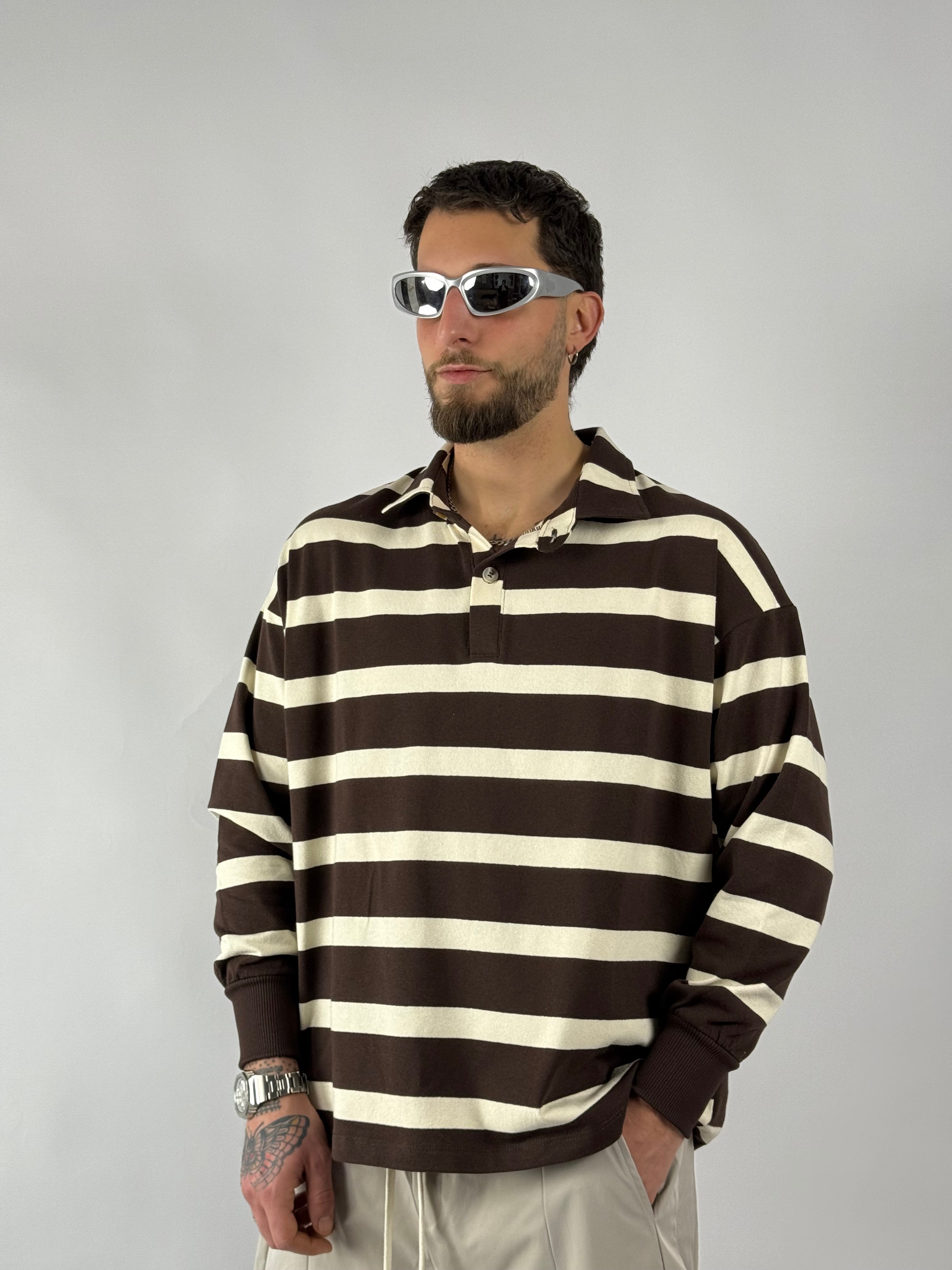 Polo over “stripes”