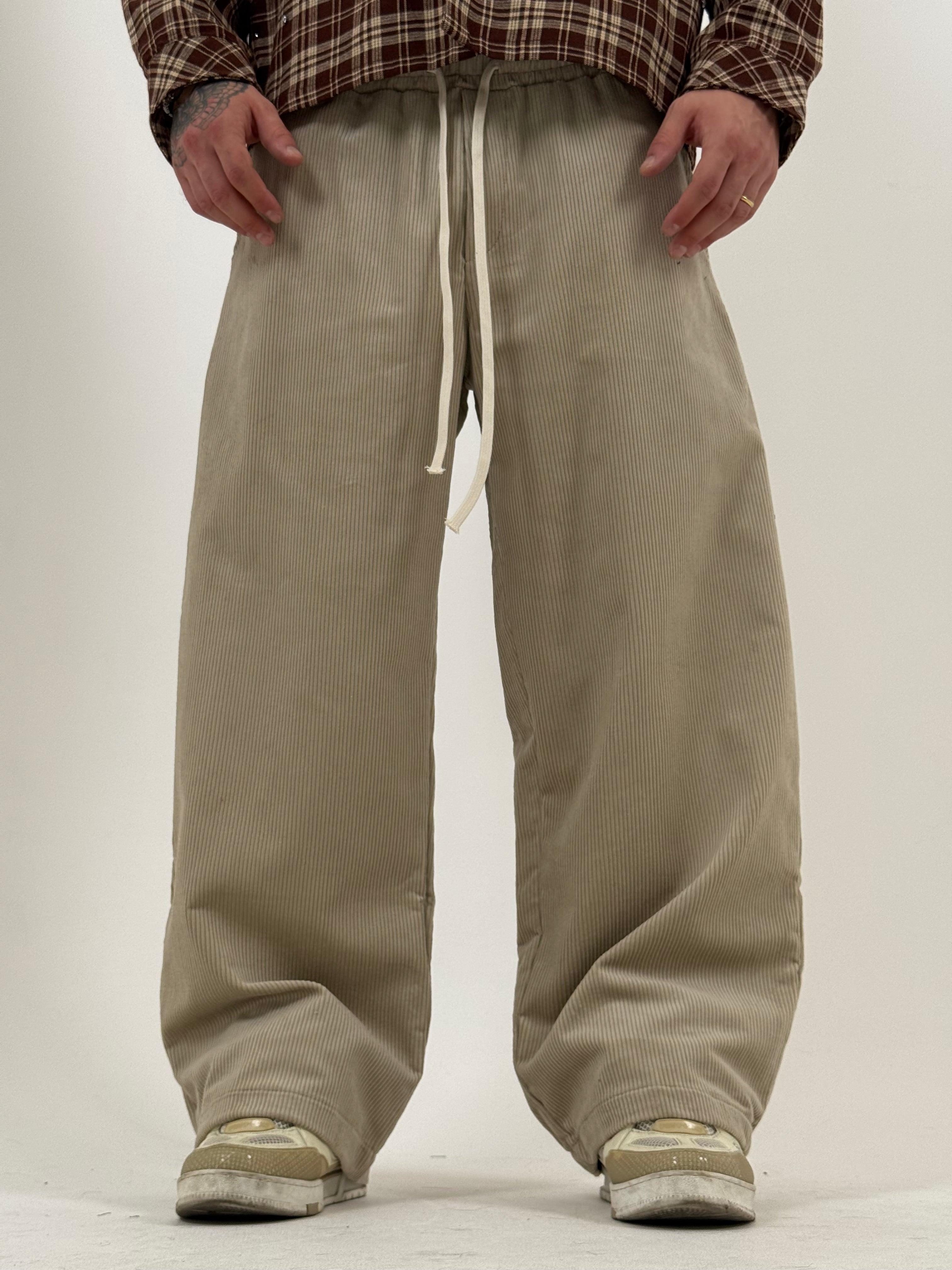 Pants ballon velluto