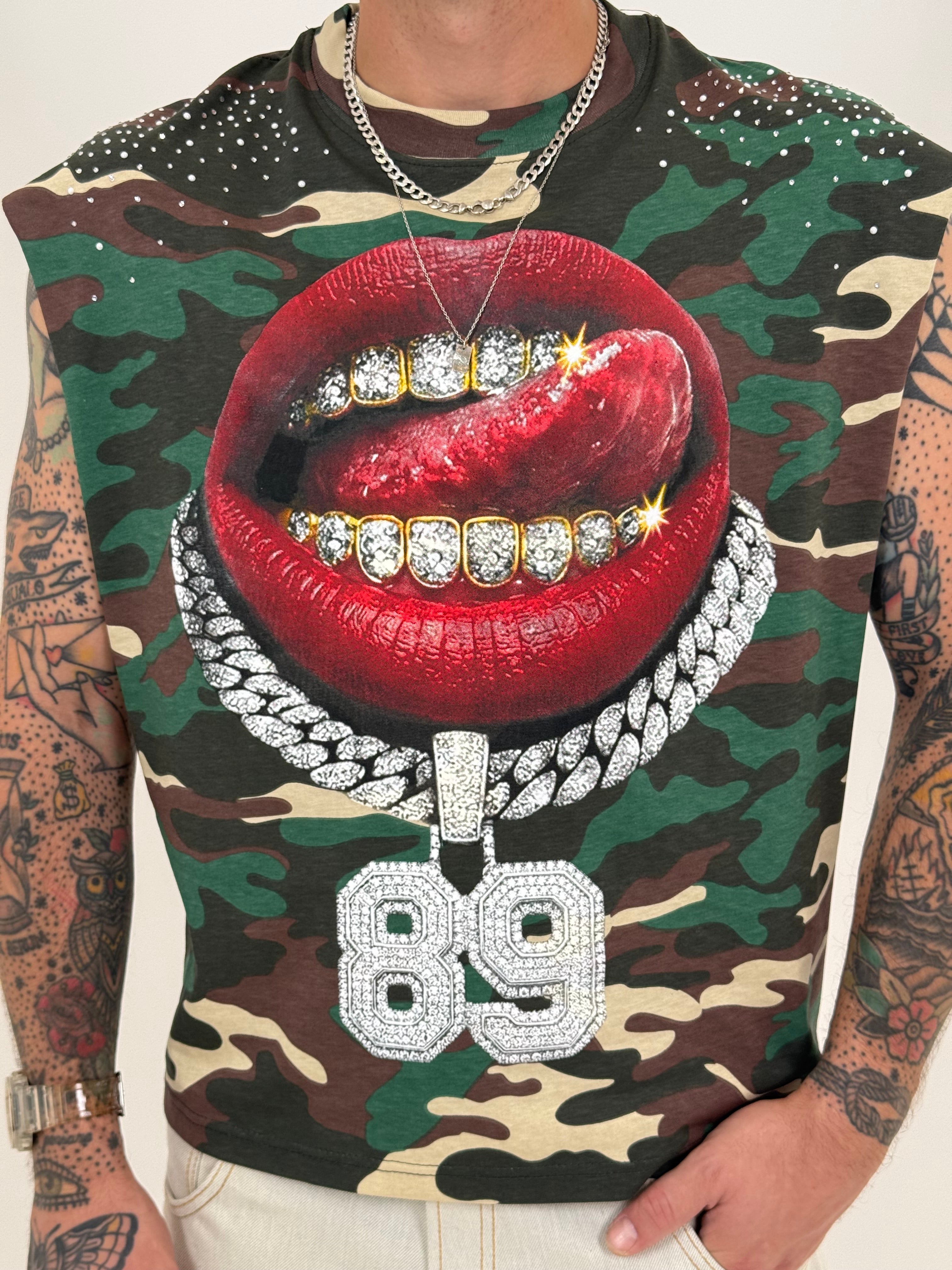 Canotta Camo crop
