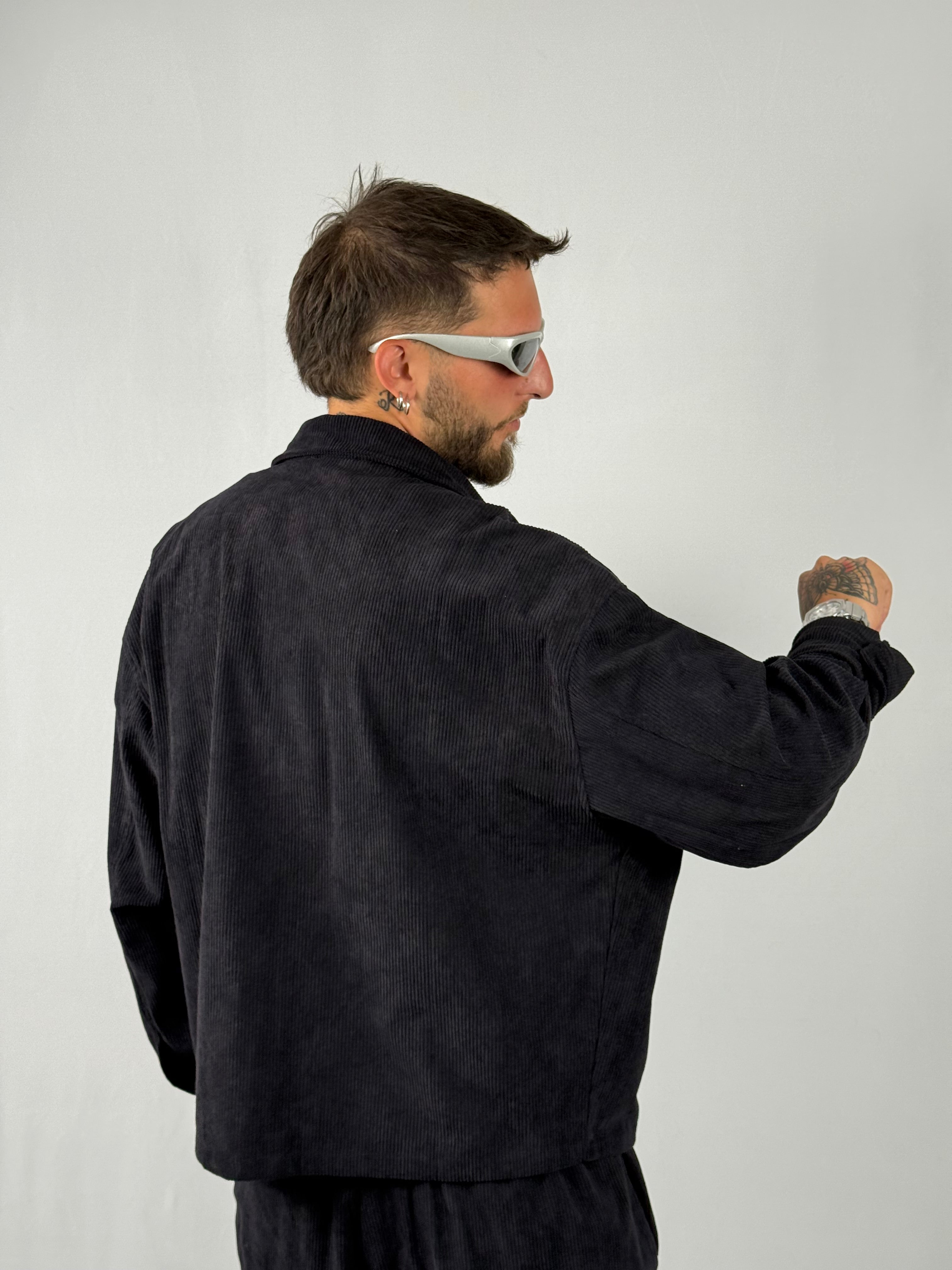 Jacket velluto nero