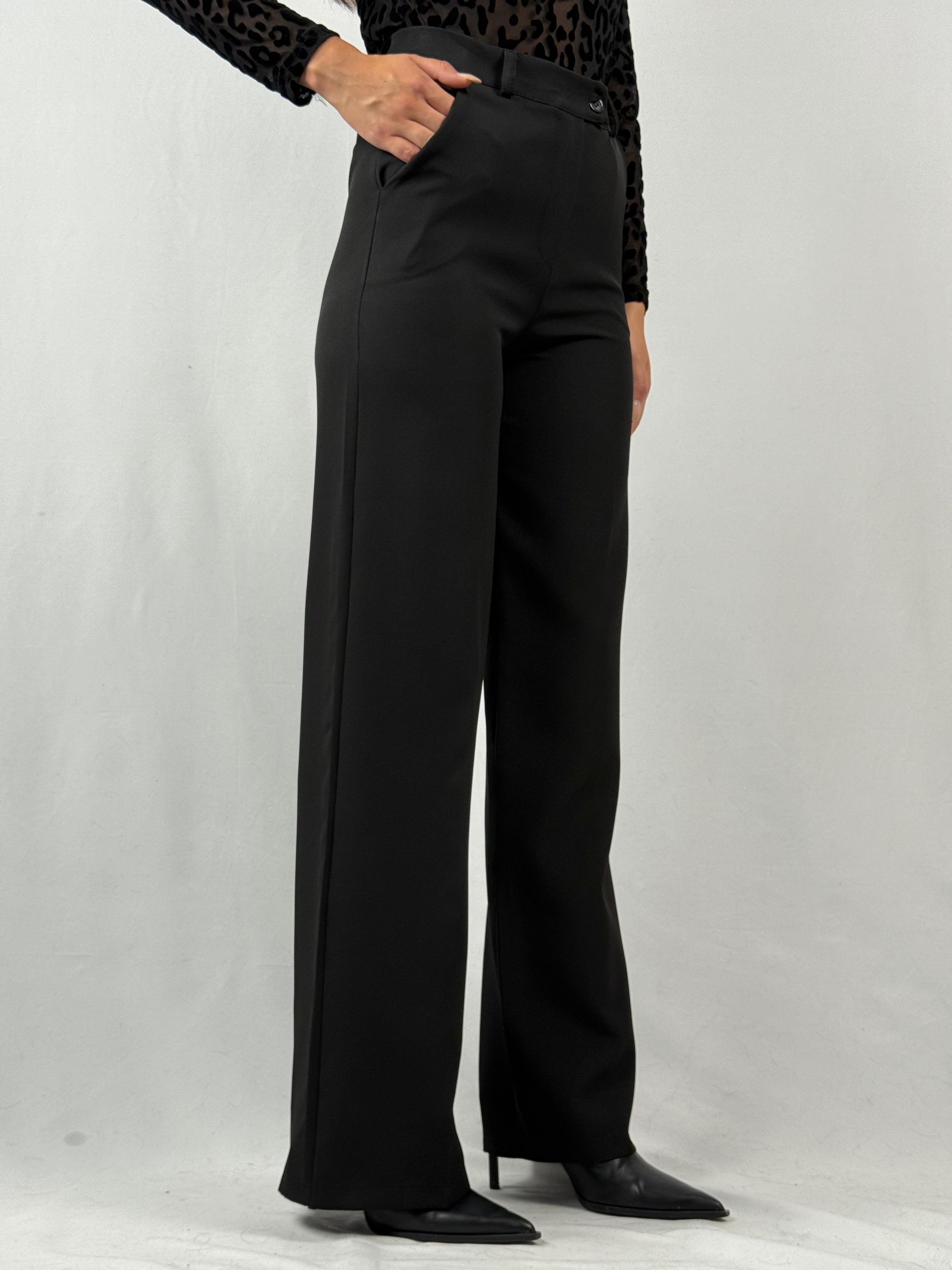 Pantalone elegante nero