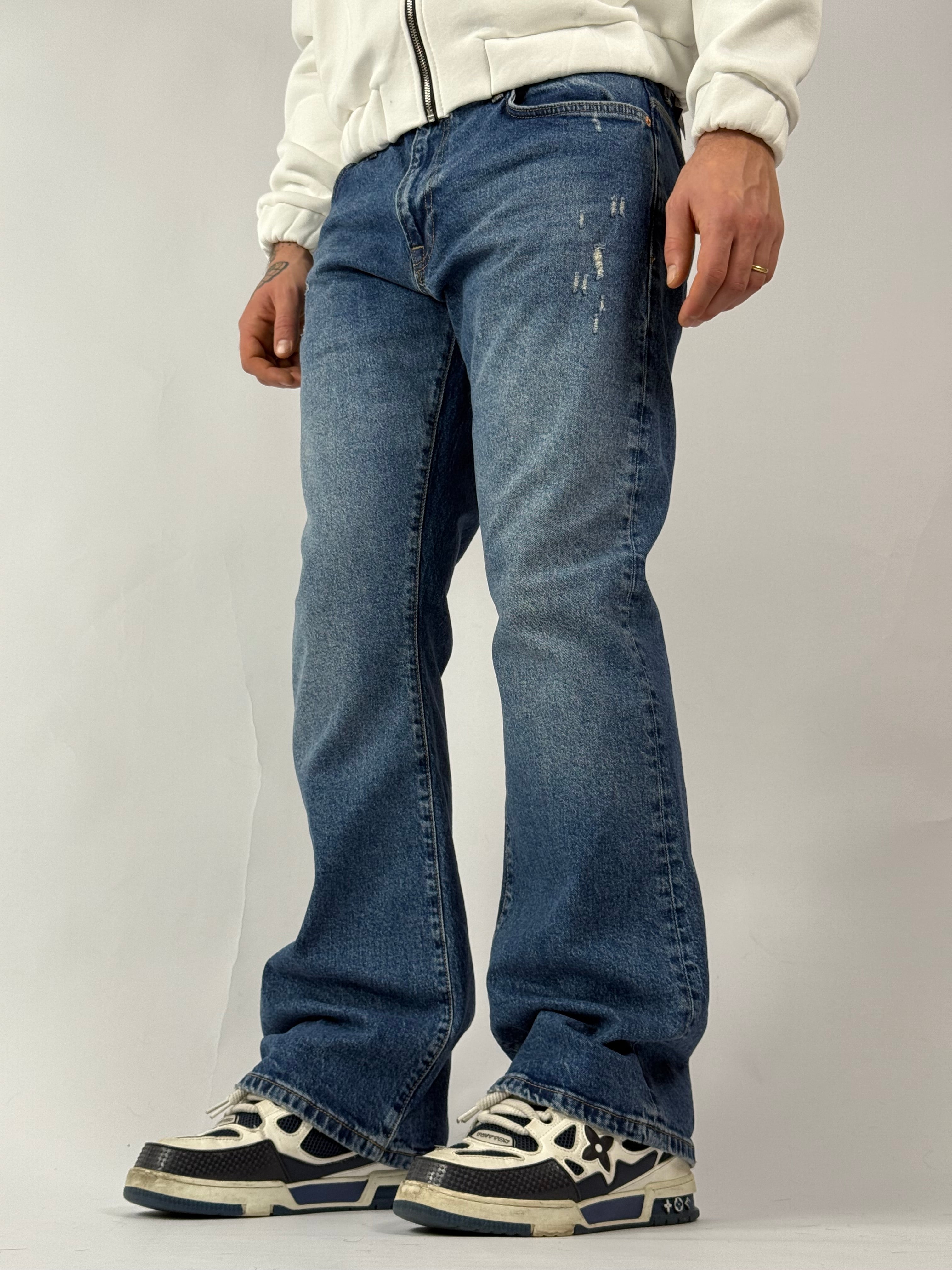 Jeans Flare “paris” blue