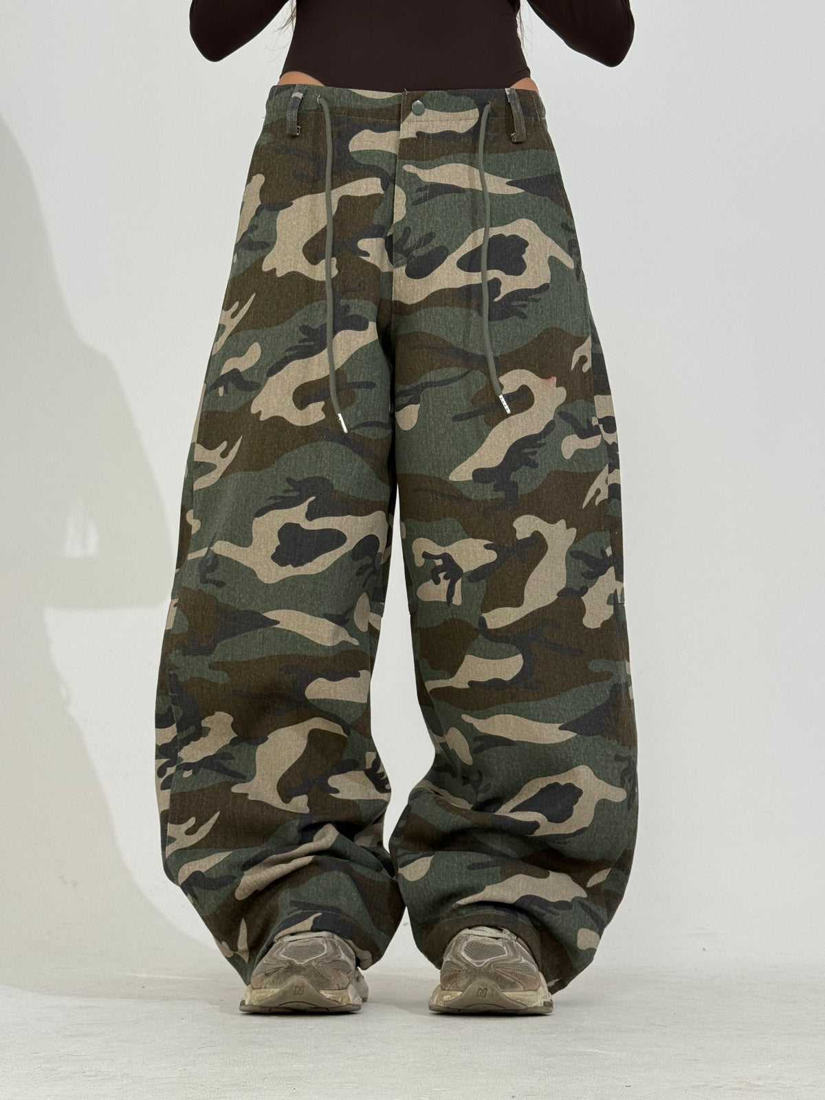 Jeans Camo wide leg