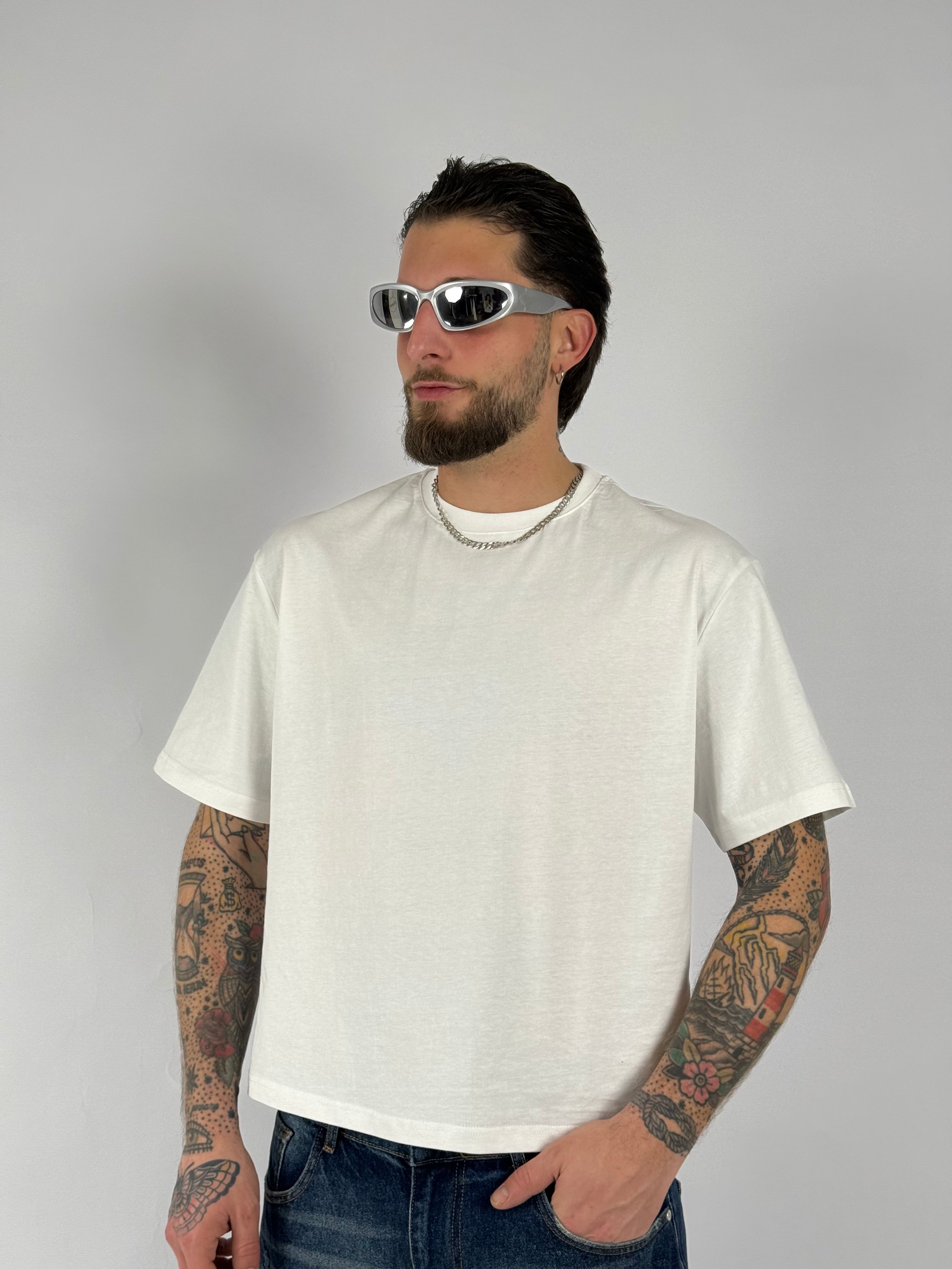 T-shirt crop basic