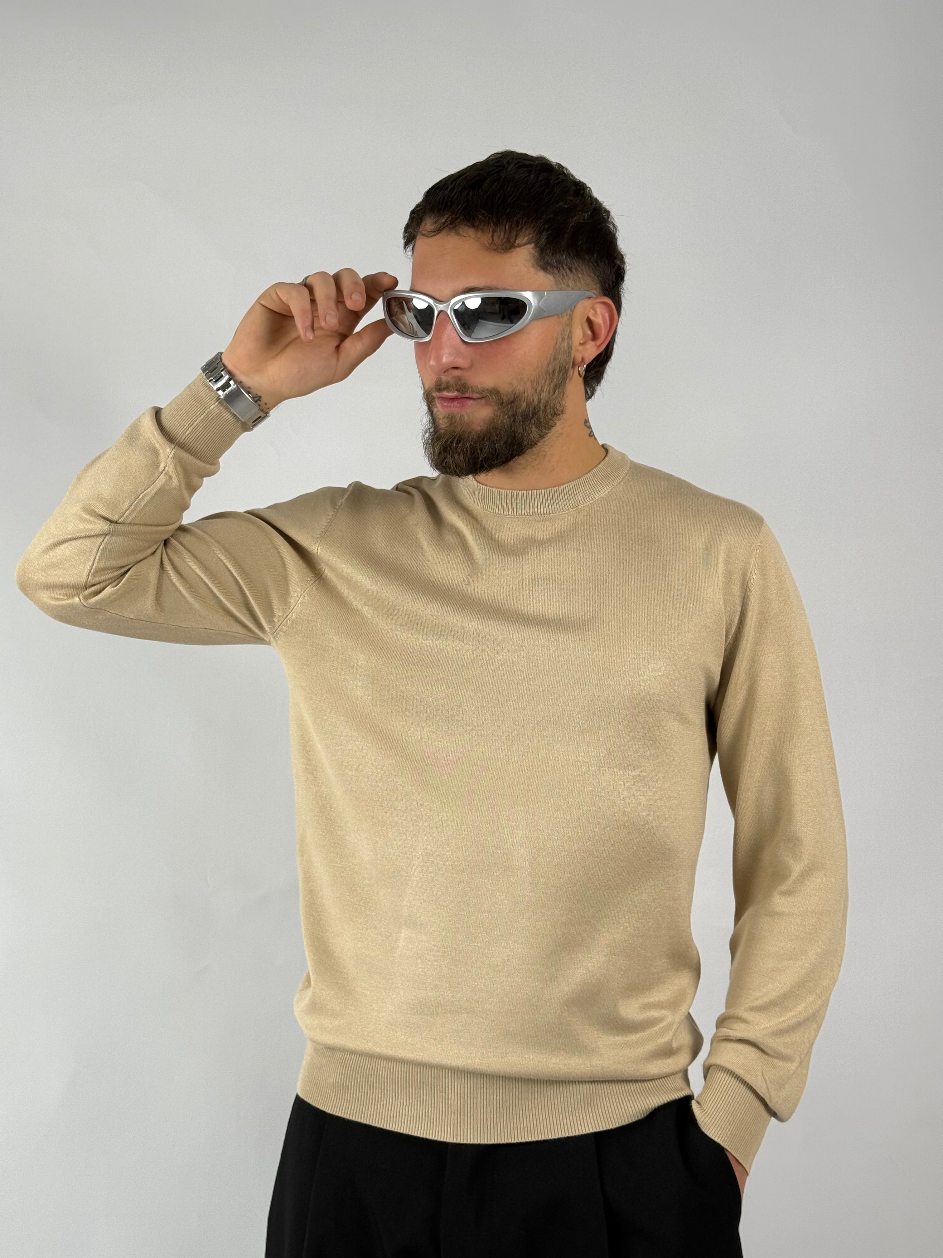 Maglioncino “everyday” beige