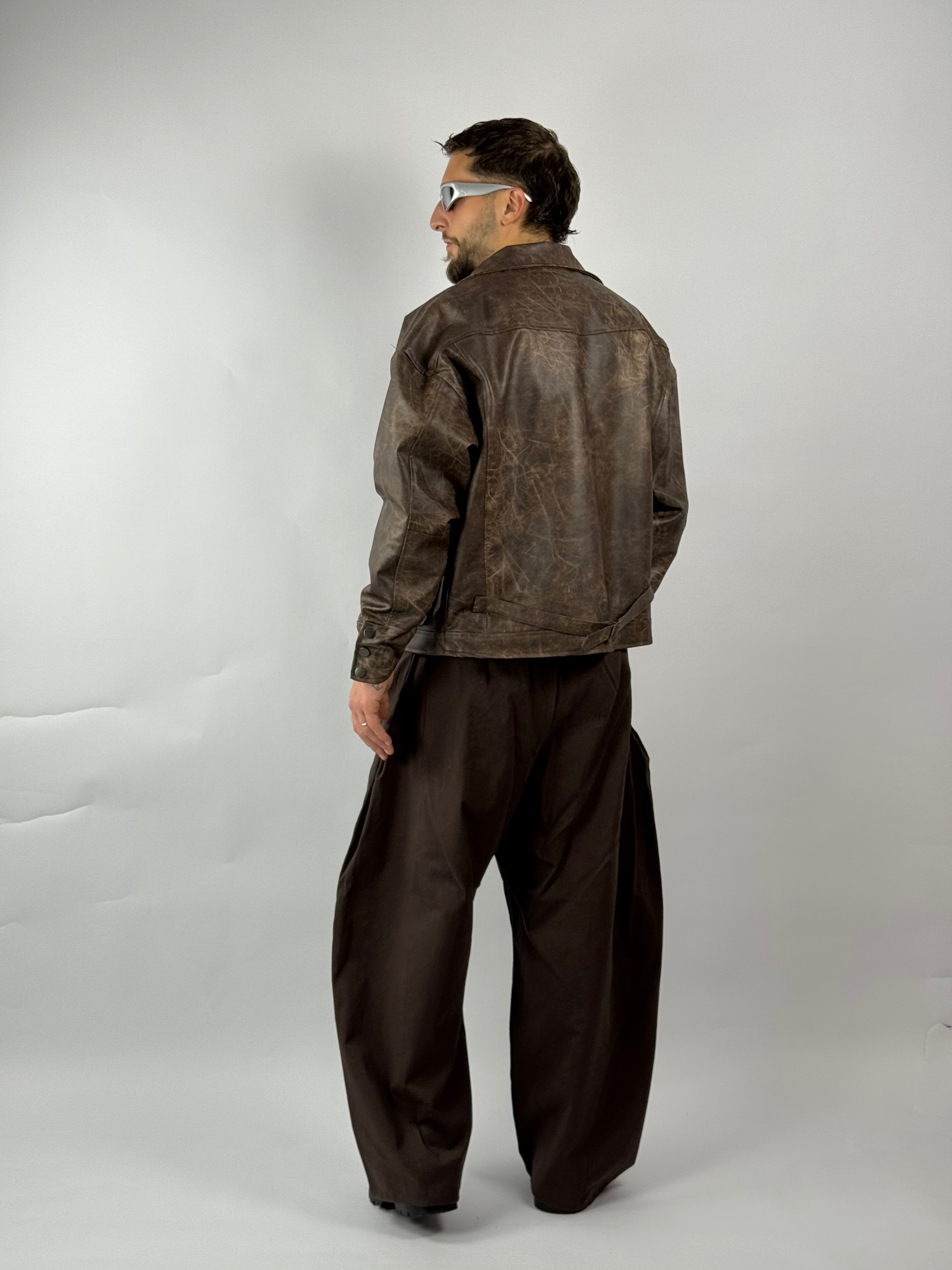 Jacket “Depp” crop Moro