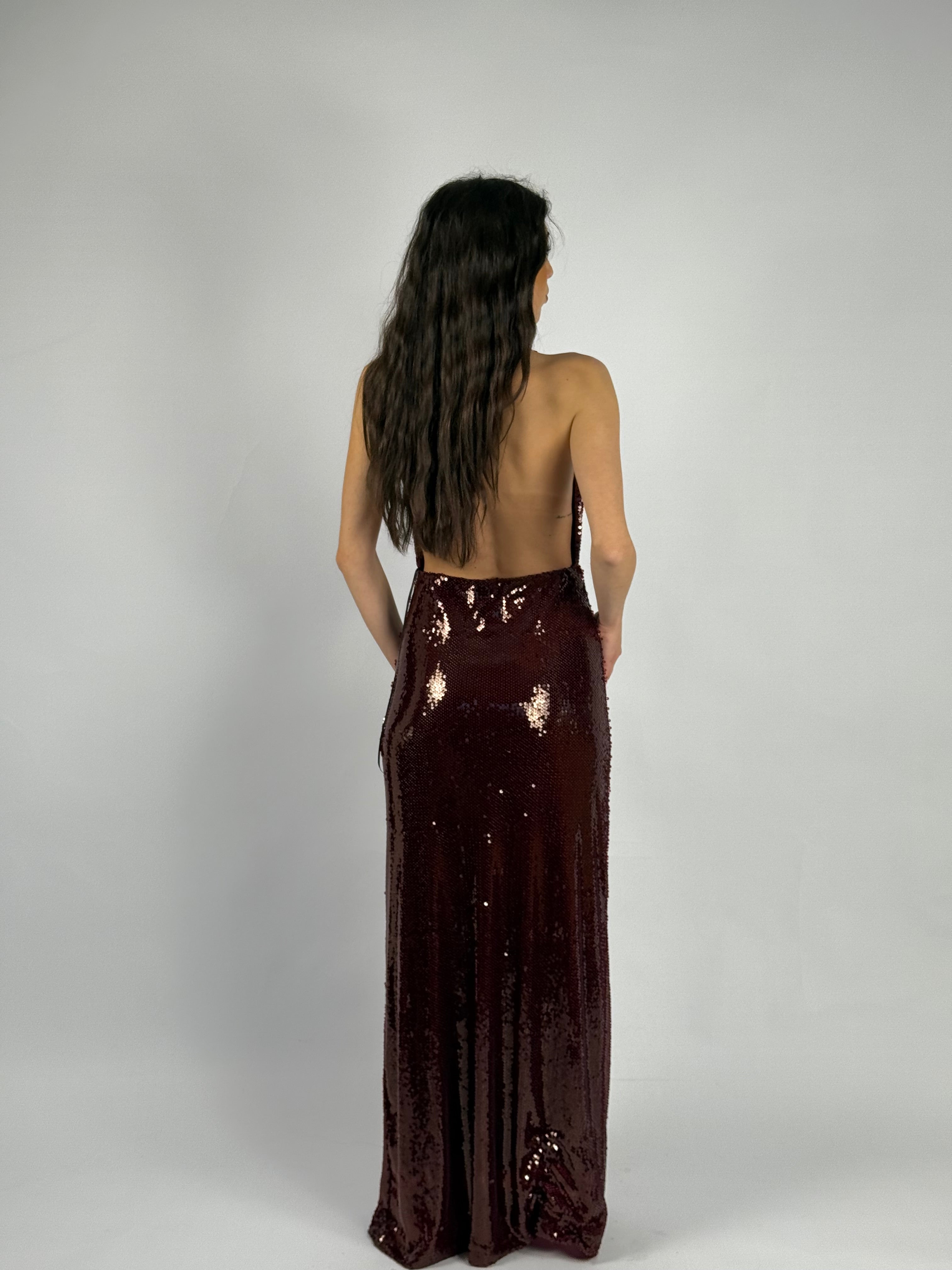 Abito “Daisy” paillettes Lumina