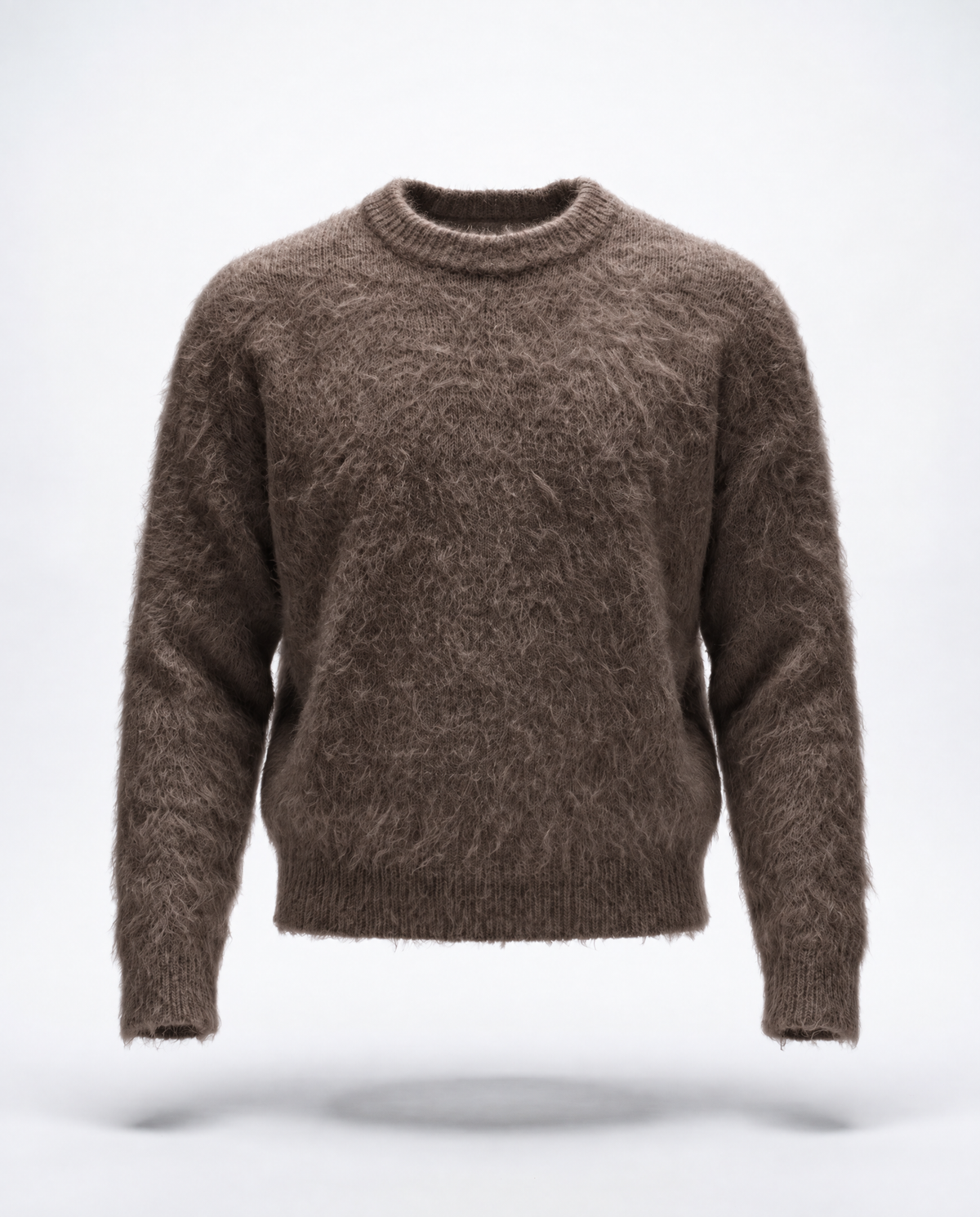 Maglione cropped mohair